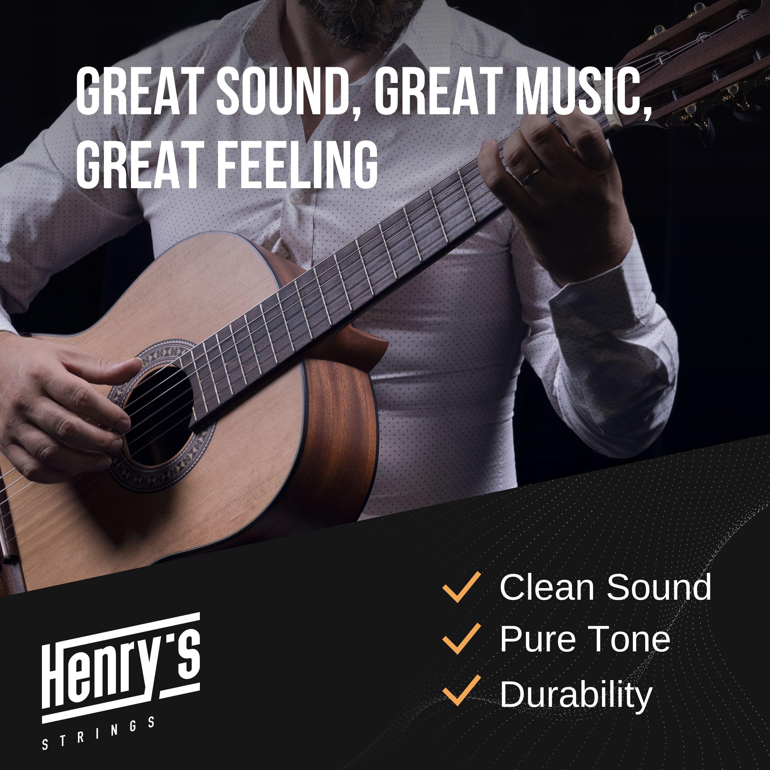 Classical Guitar Strings With Ball End   Fast&Easy Restring   5 Guitar Accessories Inside   Silver Nylon Guitar Strings For Clas