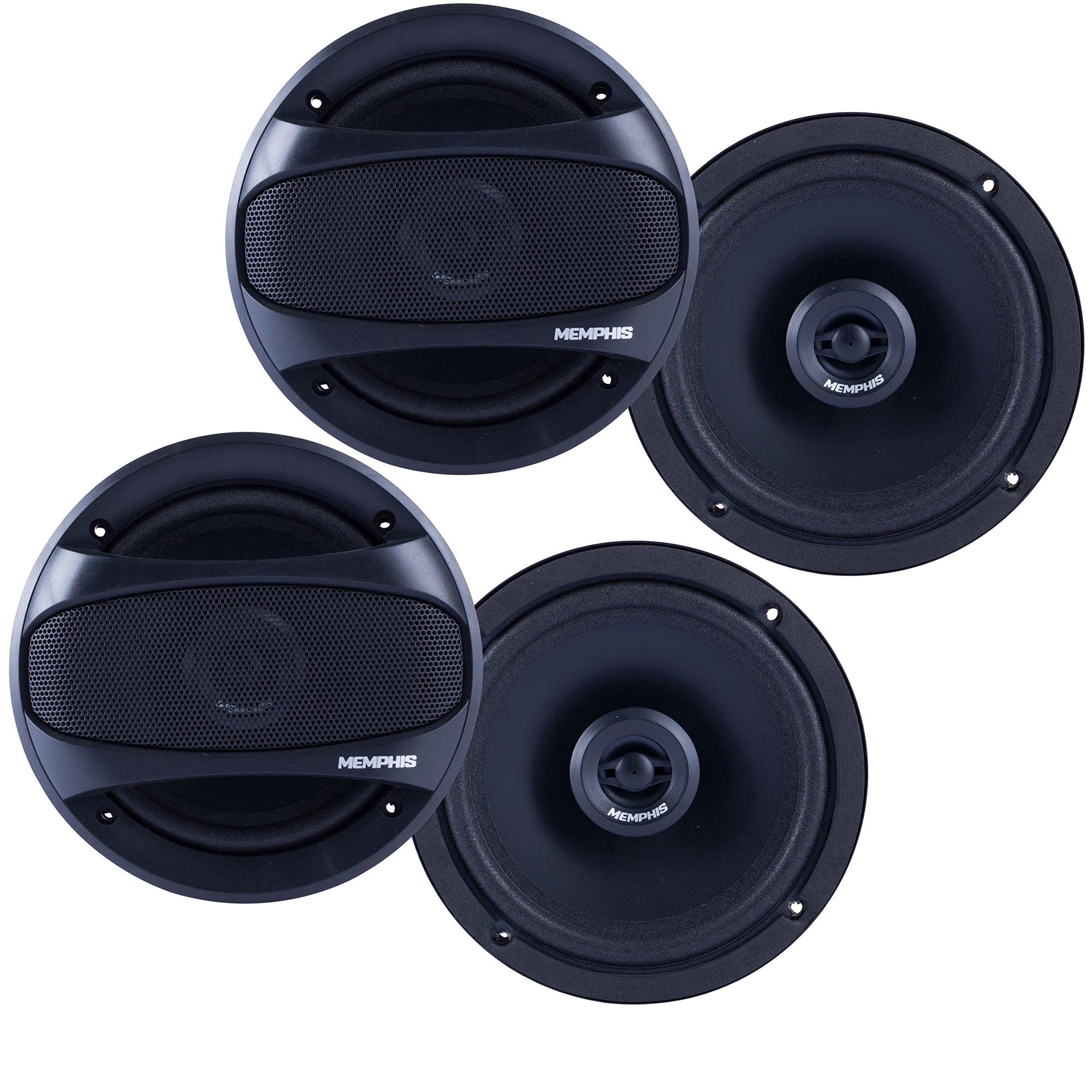 Memphis 2 Pairs of SRX62 Street Reference Series 6.5 Coaxial Speakers