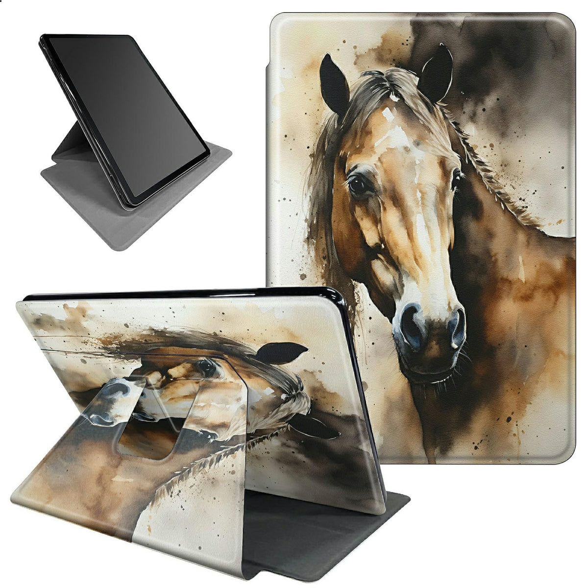 Bfserobj Case For 6.8 Inch Kindle Paperwhite 11Th Generation 2021 Release/Signature Edition 360 Rotating Degree Stand Lightweigh