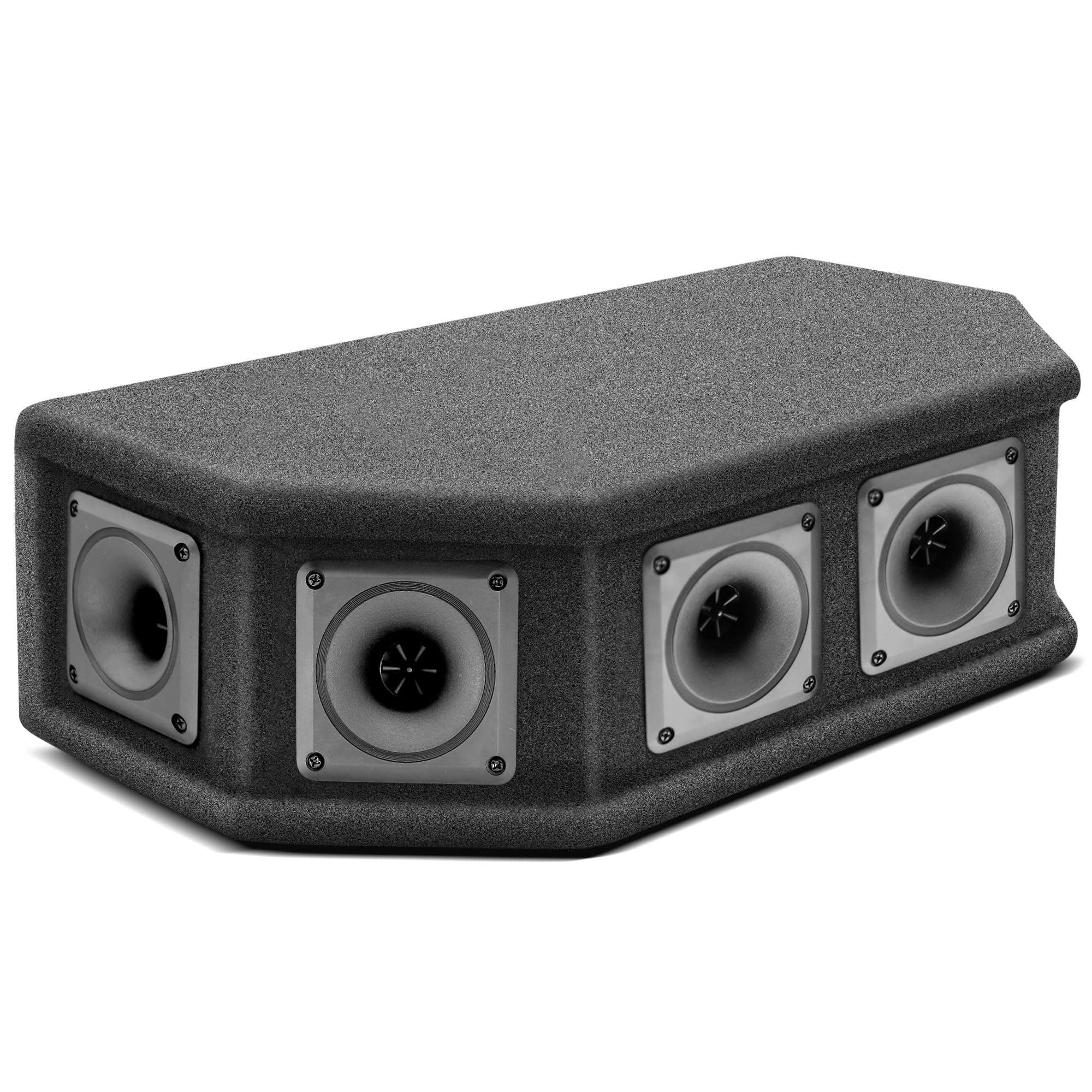 Pyle-Pro 6 Way DJ Speaker System, 300 Watt Peak Power, 150 RMS, Six 2.5 Inch Piezo Horn Tweeters, 8 Ohm Impedance, Full Range Au