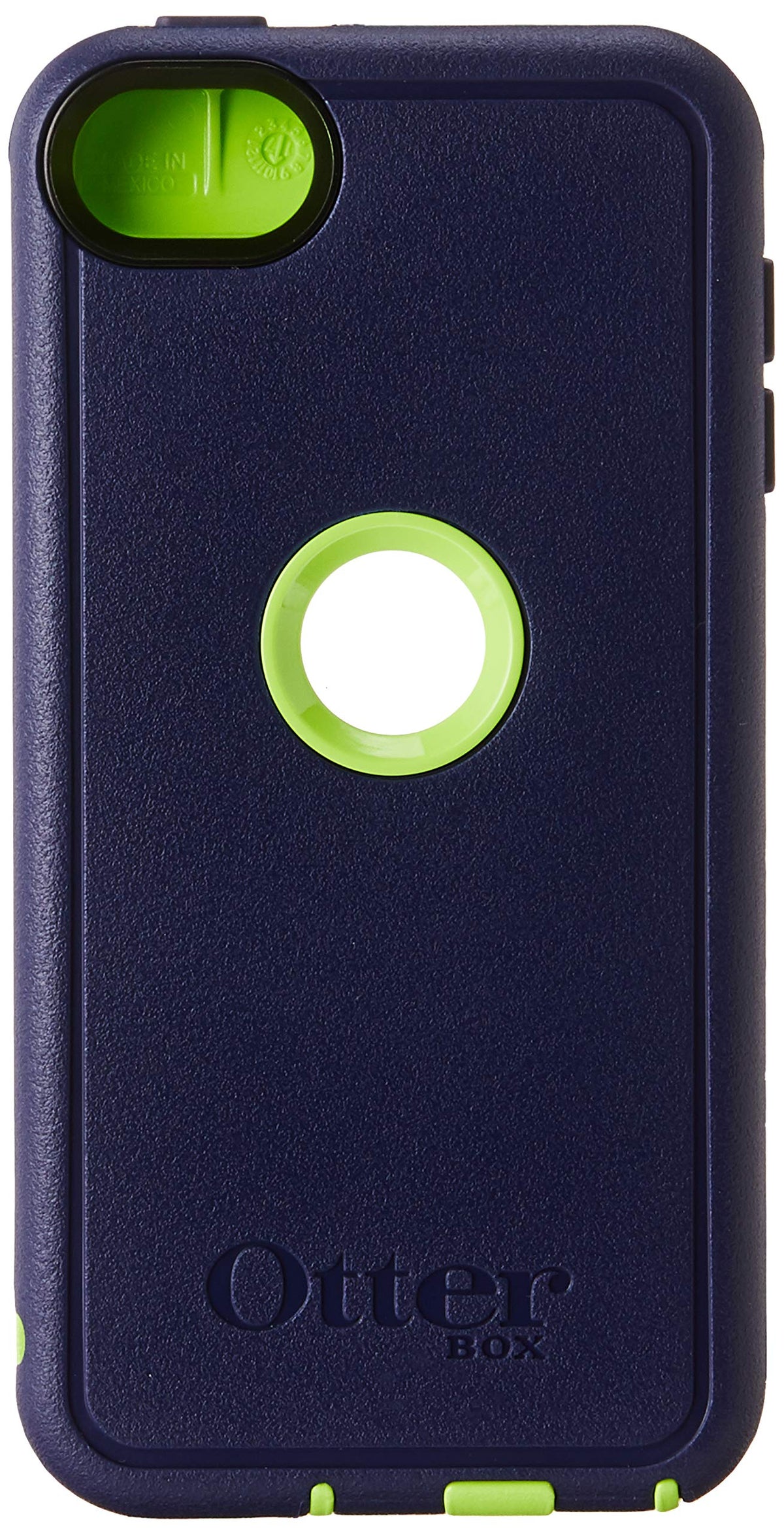Otterbox Defender Series Case For Apple Ipod Touch (Compatible With 5Th/6Th/7Th Gen)   Retail Packaging   Punk (Glow Green/Admir