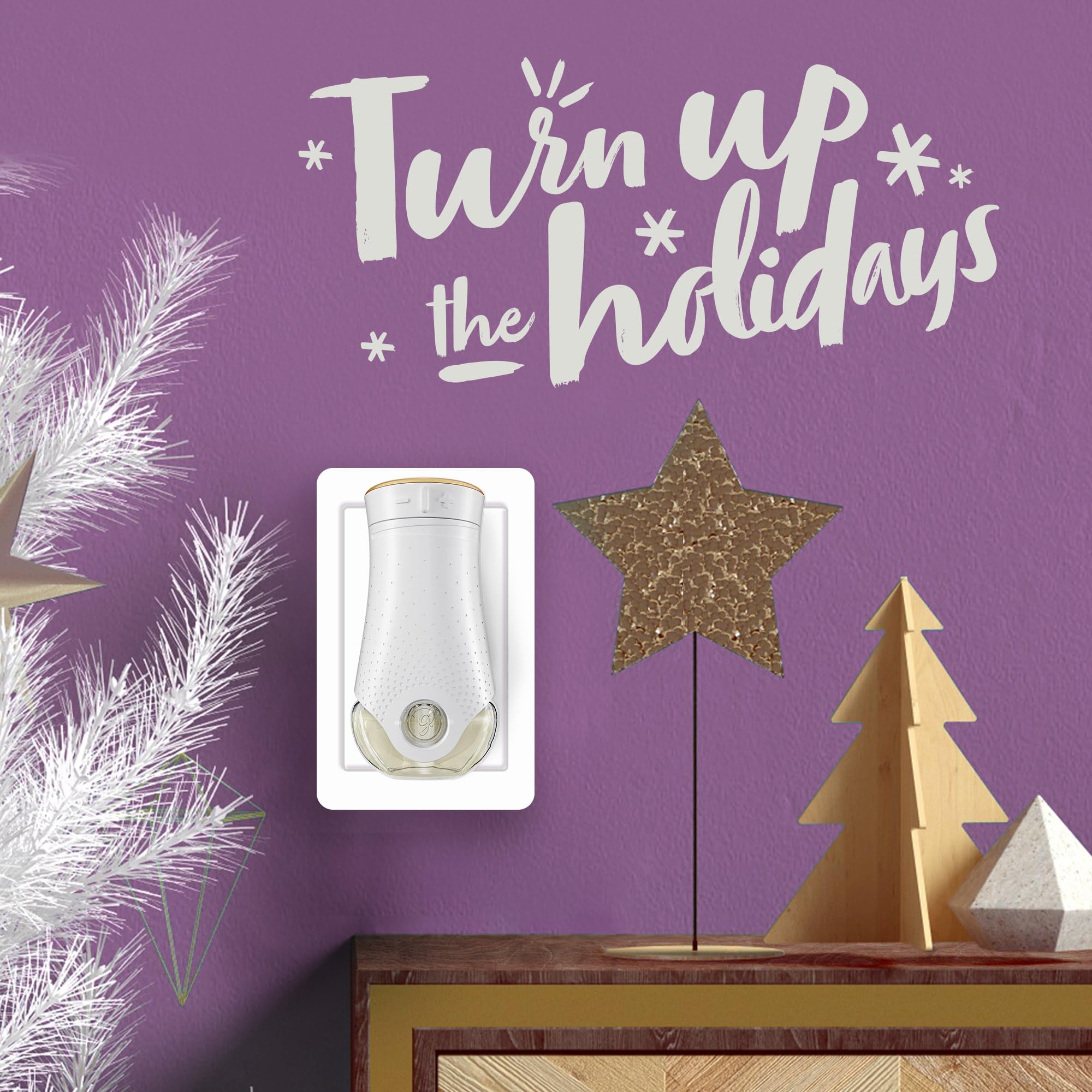 Glade Plugins Refills Air Freshener, Scented And Essential Oils For Home And Bathroom, Sparkling Pear, Limited Edition Scent, 3.