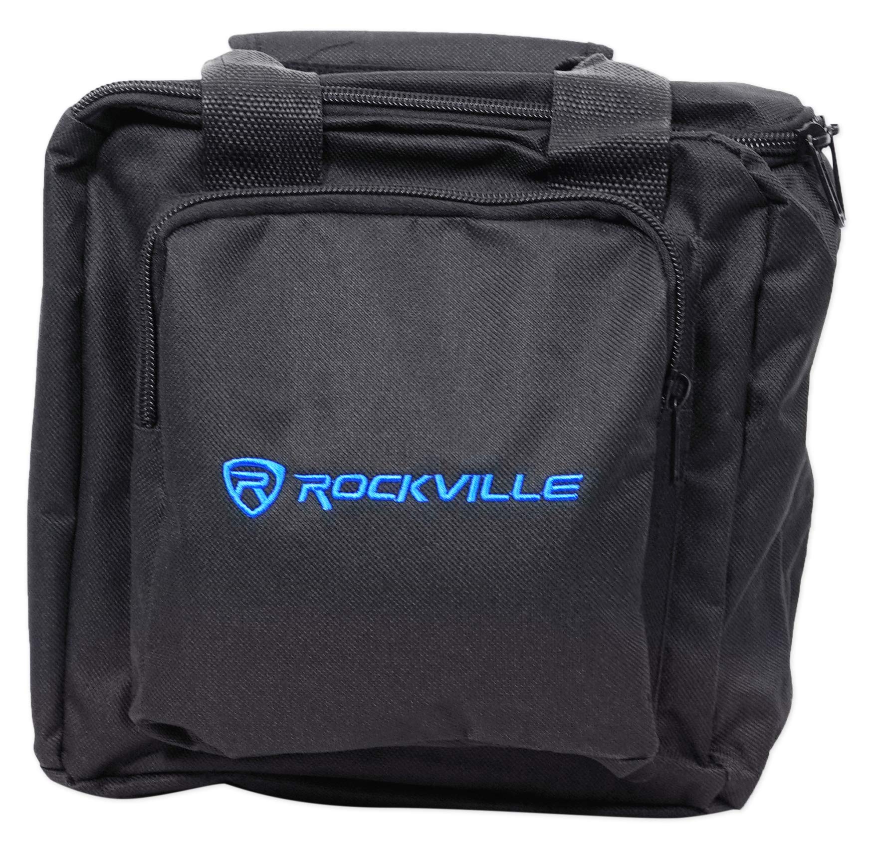 Rockville Universal Travel Bag Fits 2X Par Lights+Controller+Cables (Rlb90),Black