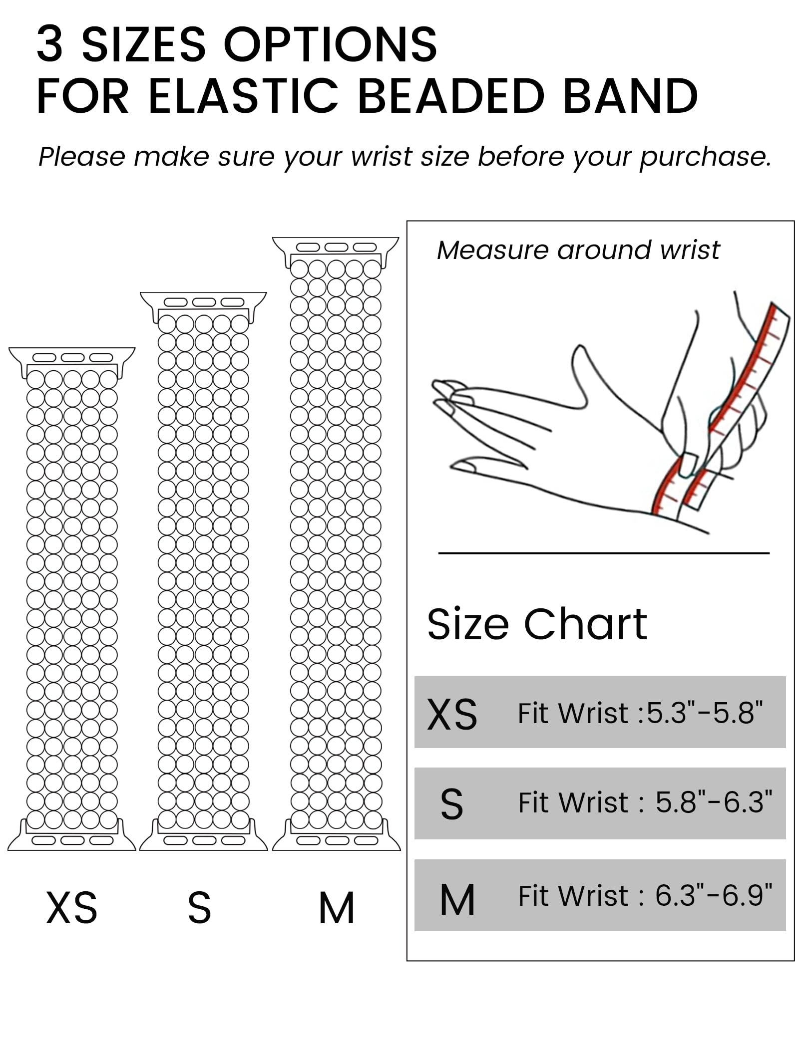 Jr.Dm Pearl Beaded Bracelet Compatible With Apple Watch Band 40Mm 38Mm 41Mm Series 9/8/7/Se/6/5/4/3/2/1 For Women Girls Fashion