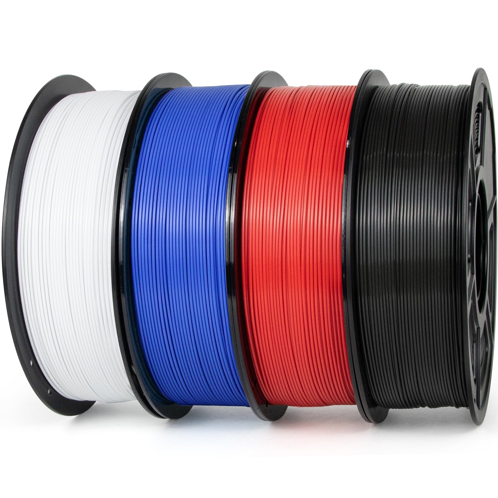 iSANMATE ASA Filament 1.75mm Bundle 4KG (8.8lbs), UV & Weather Resistant 3D Printer Filament Perfect for Outdoor Functional Part