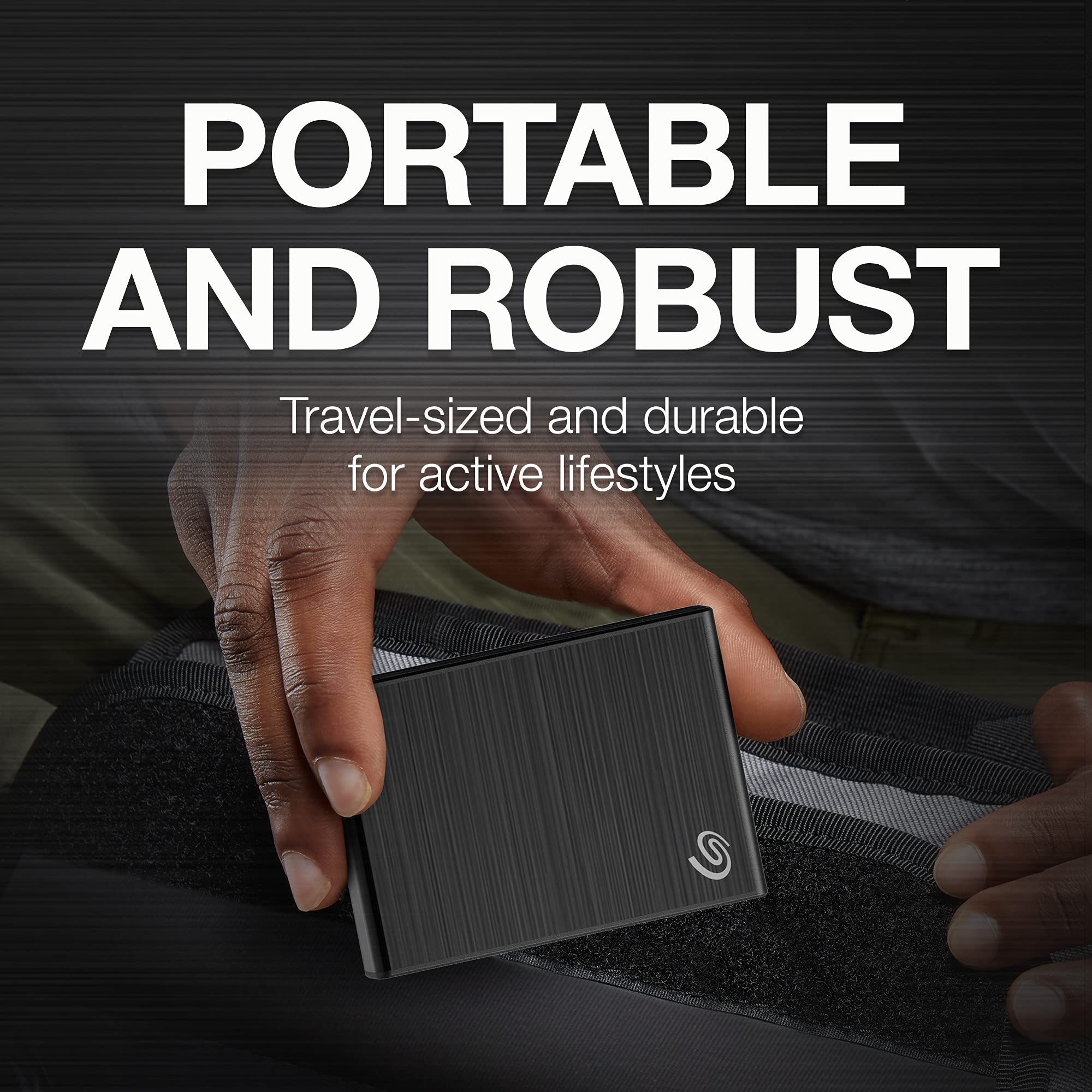 Seagate One Touch Ssd 2Tb External Ssd Portable - Black, Speeds Up To 1030Mb/S, 6Mo Mylio Photo+ Subscription, 6Mo Dropbox Backu