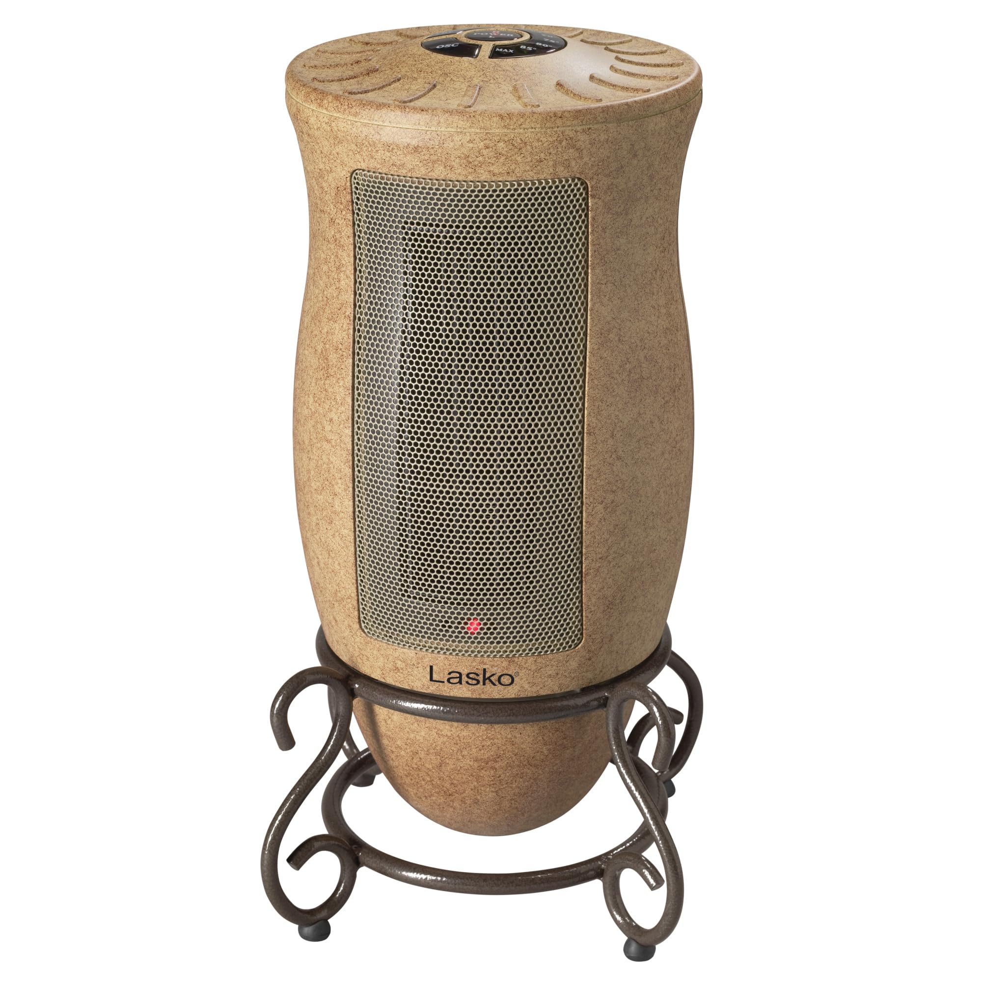 Lasko 6405 Space Heater, Designer Oscillating, Gold