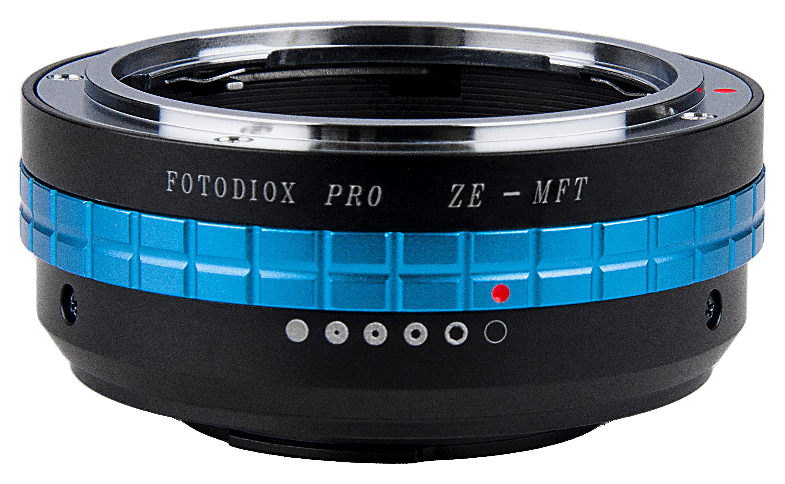 Fotodiox Pro Lens Mount Adapter, For Mamiya Ze (35Mm) Lens To Olympus Panasonic Micro Four Third (Mft) Mirrorless Cameras