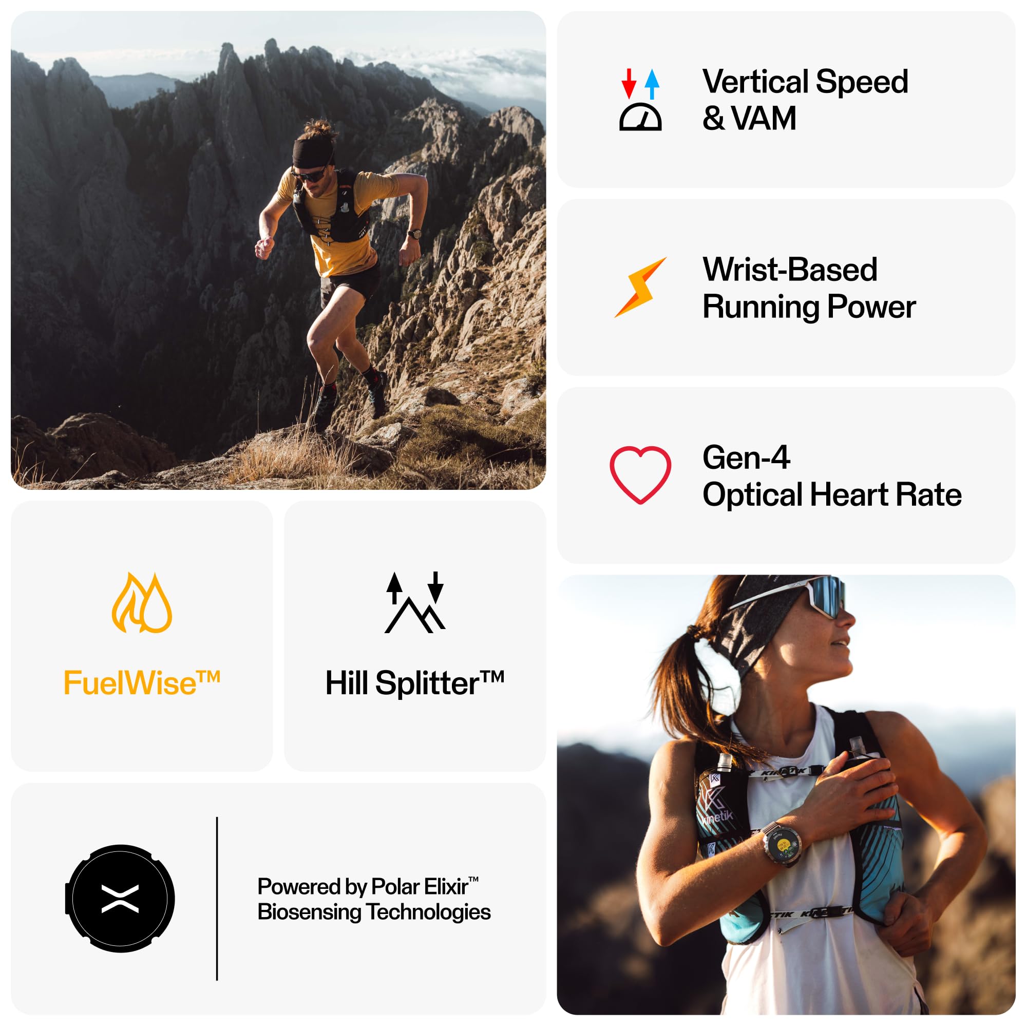 Polar Grit X2 Pro Premium Gps Smart Sports Watch - Ultimate Outdoor Adventure Watch With Rugged Design, Advanced Navigation, Spo