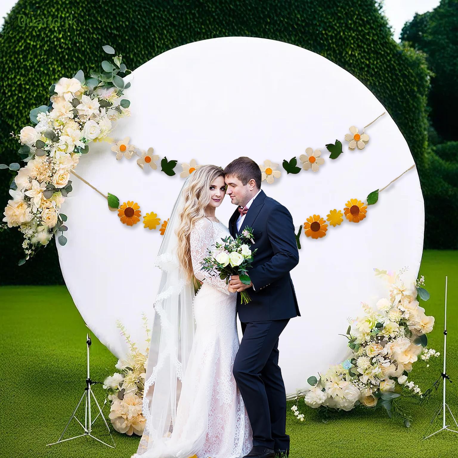 7.2X7.2Ft White Round Backdrop Cover White Circle Backdrop Cover Round Fabric Photo Background For Photography Party Birthday We
