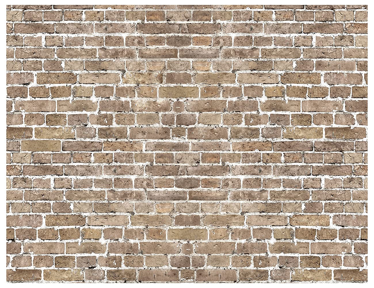 Yynxsy 7X5Ft Brick Wall Background Primary Color Brick Background Large Fabric Brick Photo Background Baby Shower Birthday Party