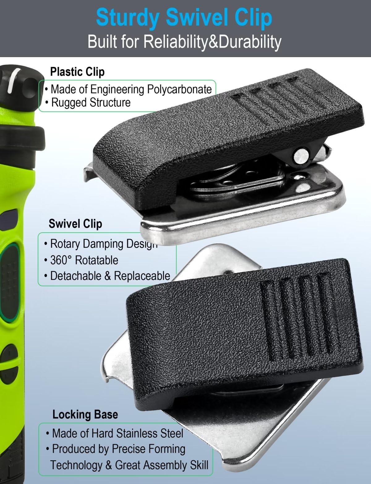 Commountain Speaker Mic For Motorola Radios R2 Cp100D Cp200D Cp200 Cp185 Cls1410 Cls1110 Bpr40D Bpr40 Rdu4100 Rdu4160D Rmu2040 Rmu2080D Cls Rdu Rmu, Pmmn4013 Pmmn4013A 2 Pin Shoulder Microphone