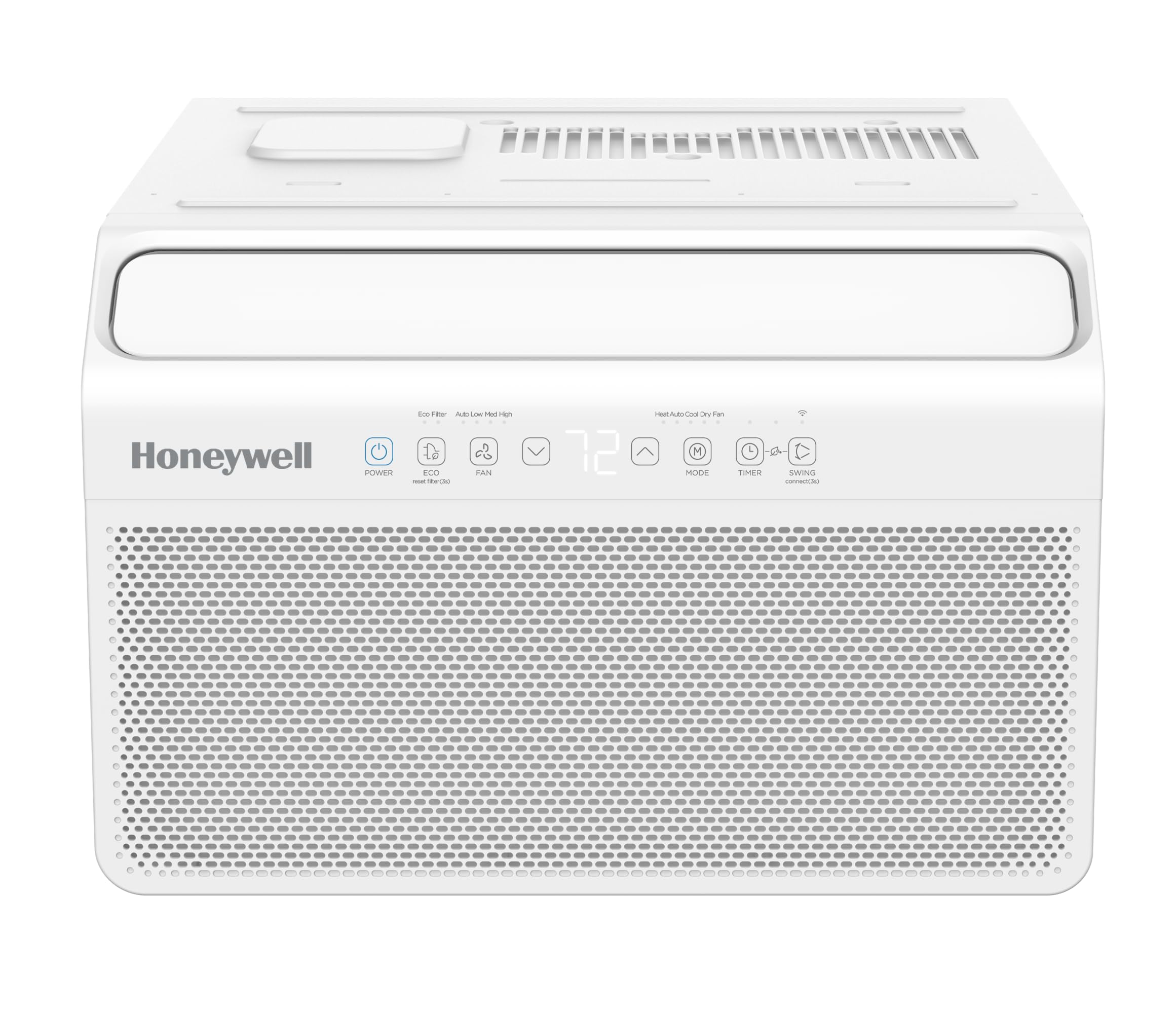 Honeywell 8,000 BTU Inverter Digital Window Air Conditioner, Ultra Quiet, 4 Modes, Eco, 550 sq ft Coverage, 35% Energy Savings, 