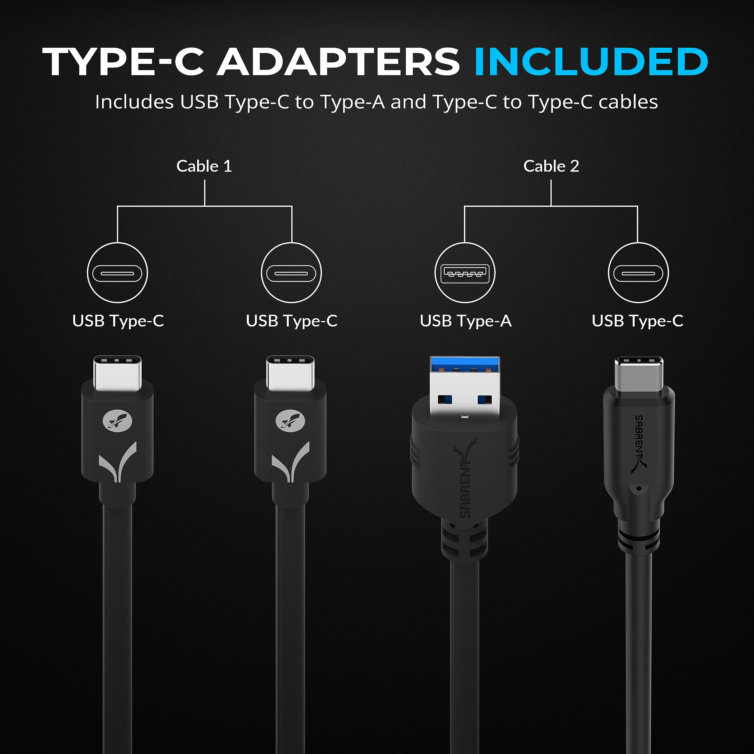 SABRENT 1TB Rocket Nano XTRM External SSD, USB 3.2 / Thunderbolt 3, Speeds Up to 2700MBps (SB XTMN 1TB)