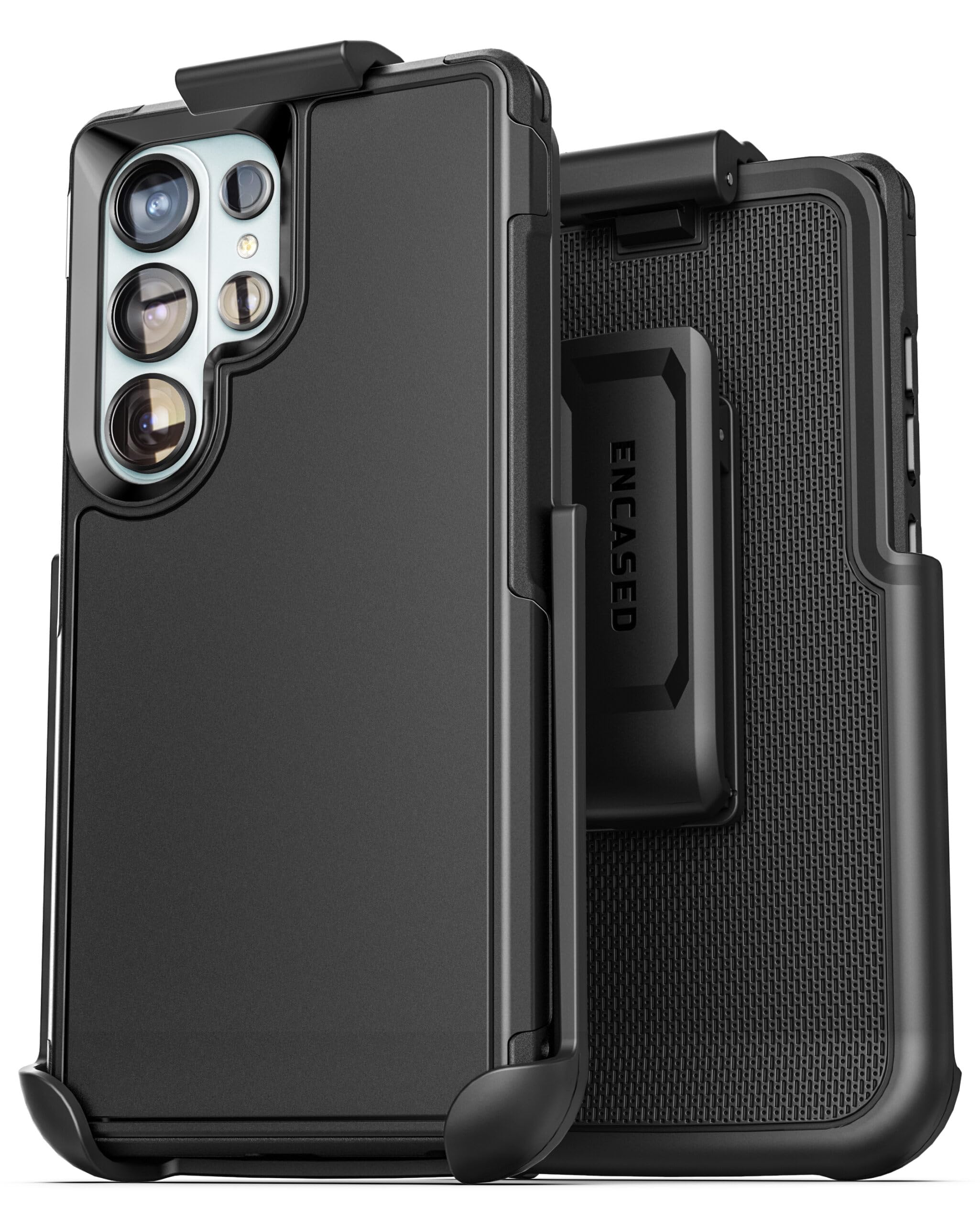 Encased Shockproof Case for Samsung Galaxy S26 Ultra with Belt Clip Holster (Compatible with MagSafe) Heavy Duty Rugged Protecti