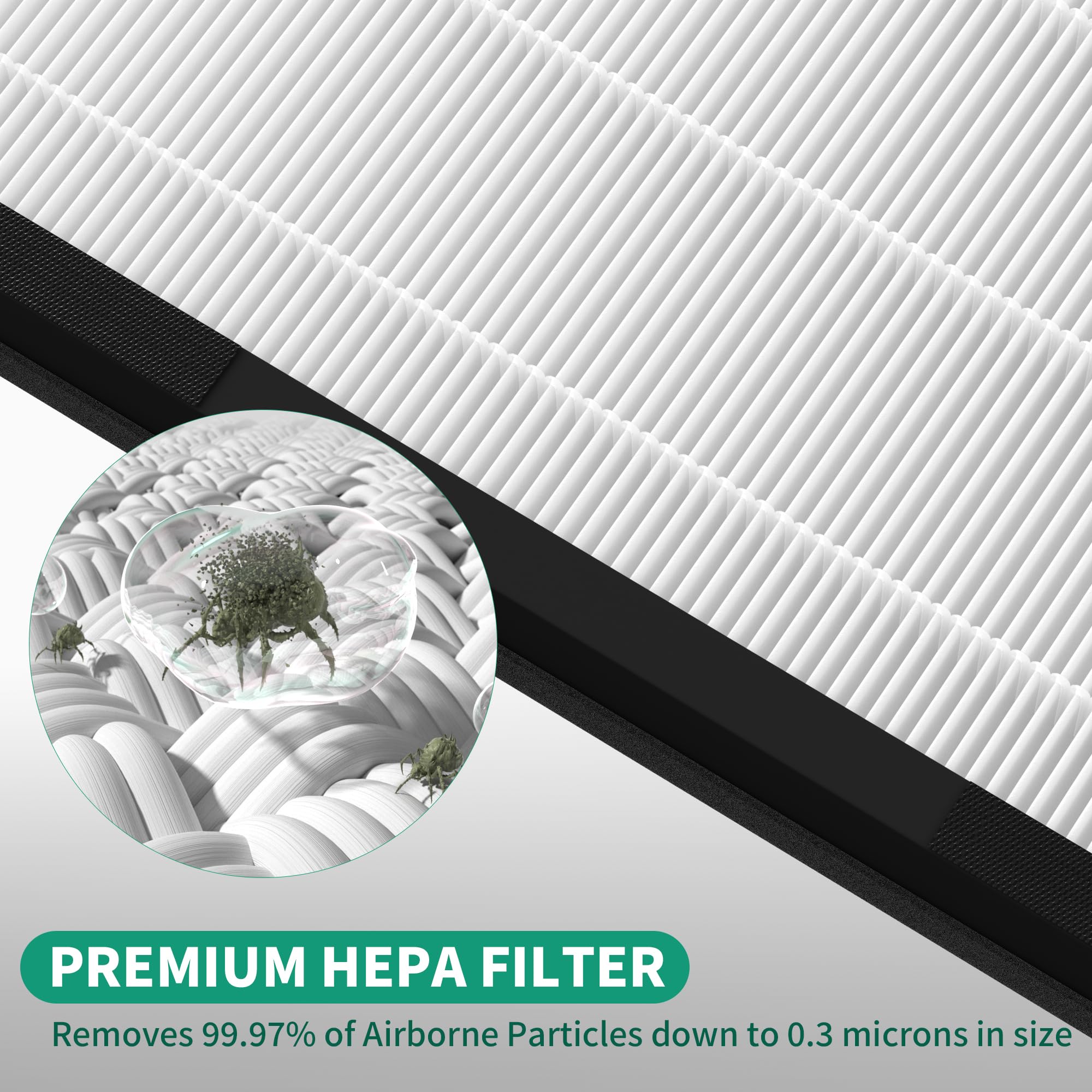 Xbww 4 Packs Enhanced Version Hy4866 Replacment Filters Compatible With Morento Hy4866, Westhey Hy4866, Yiou M1 And Fetions Ft50