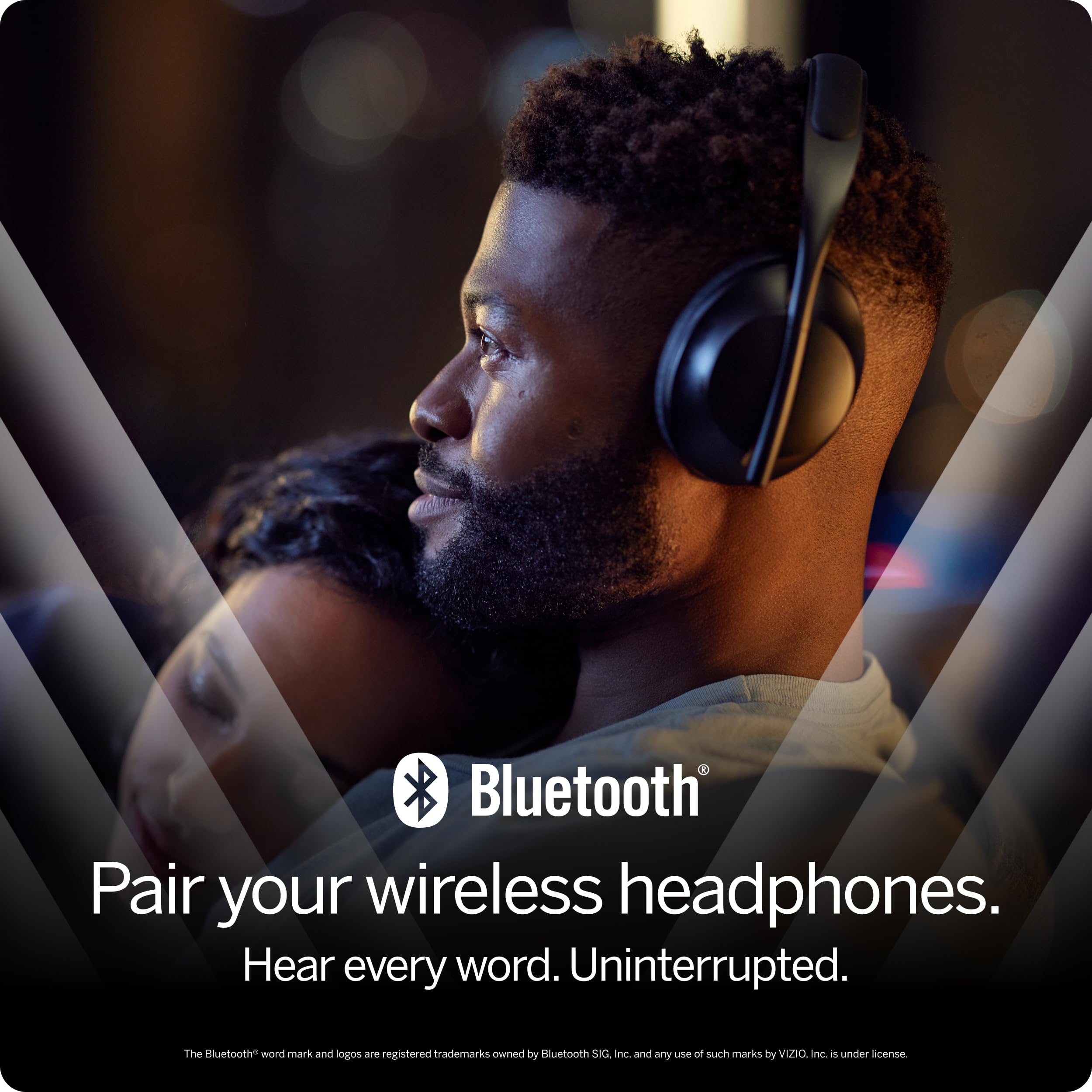 Vizio 55-Inch V-Series 4K Led Hdr Smart Tv W/Dolby Vision, Wifi 6E, Bluetooth Headphone Capable, Gaming Engine & Alexa Compatibi