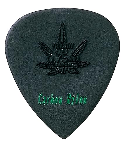 Pickboy Hi Modulous, Reefer Pick, Carbon/Nylon, 0.75Mm, 10 Picks
