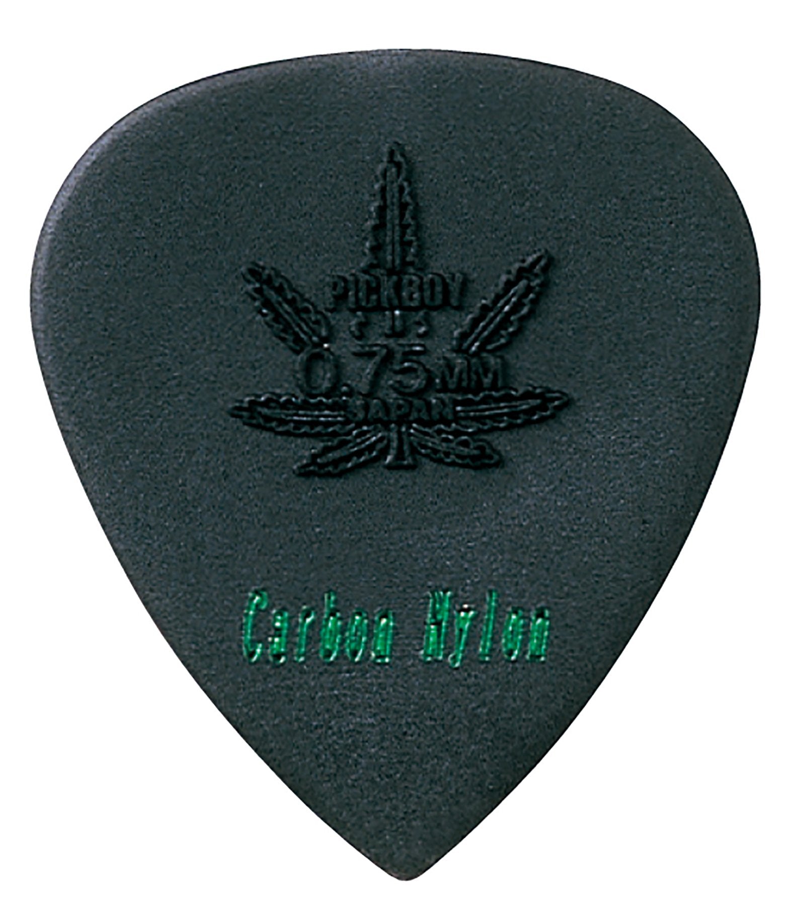 Pickboy Hi Modulous, Reefer Pick, Carbon/Nylon, 0.75Mm, 10 Picks