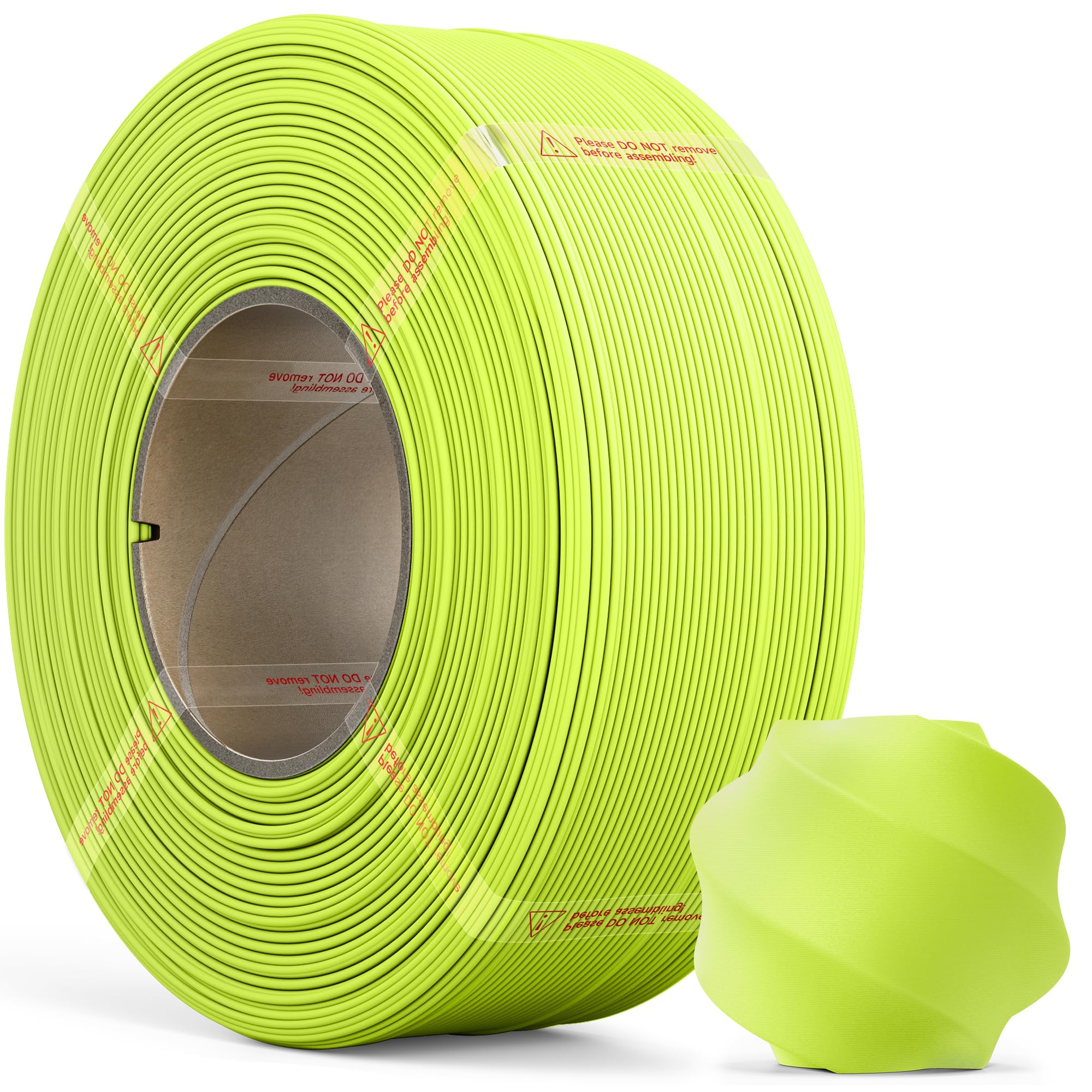MarsWork Matte Lilac Purple PLA Filament with Quick-Swap Reusable Spool 1kg (2.2lbs), 1.75mm 3D Printing Filament, Compatible wi