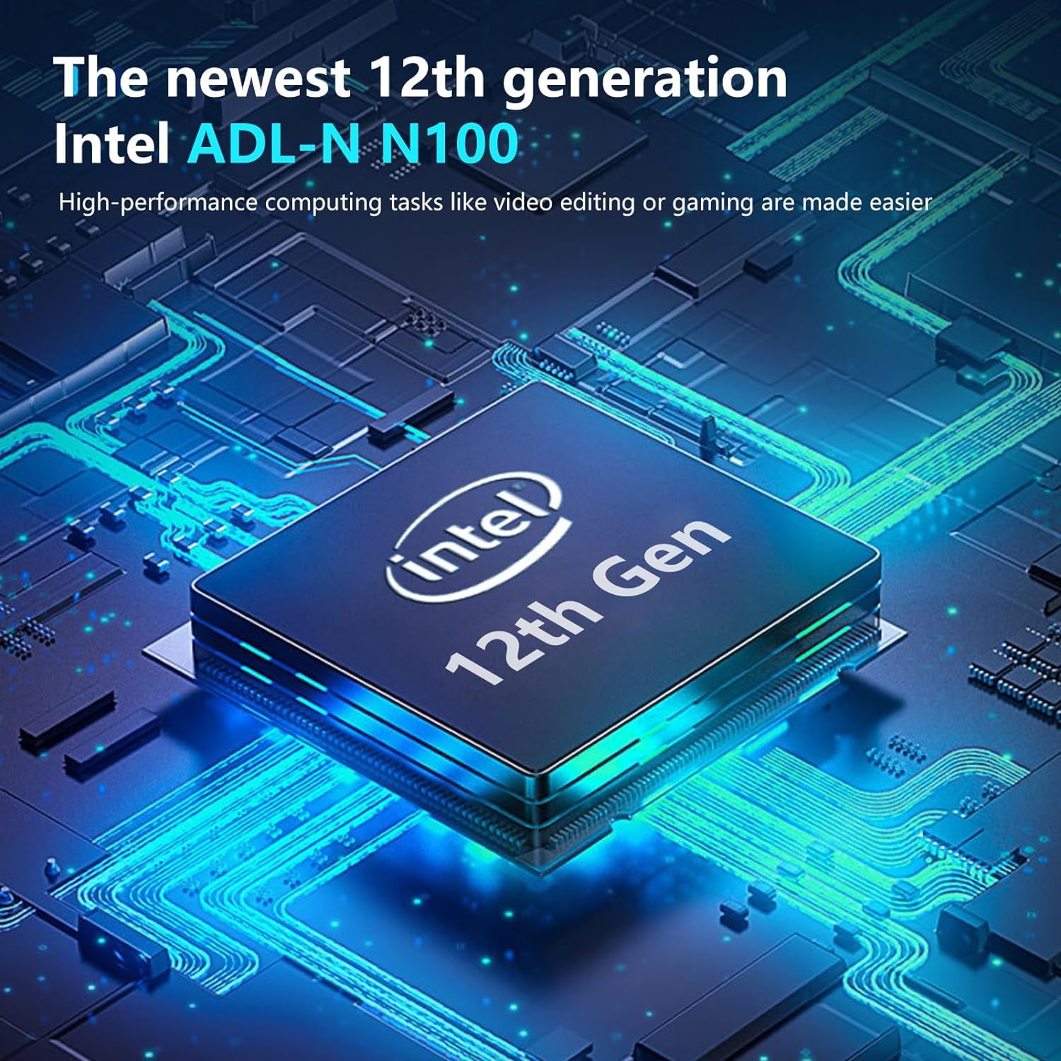 Nimo 15.6 Fhd Student Laptop, Intel Pentium Quad Core N100(Beat To I3 1115G4, Up To 3.4Ghz), 8Gb Ram, 128Gb Ssd, 2 Years Warrant