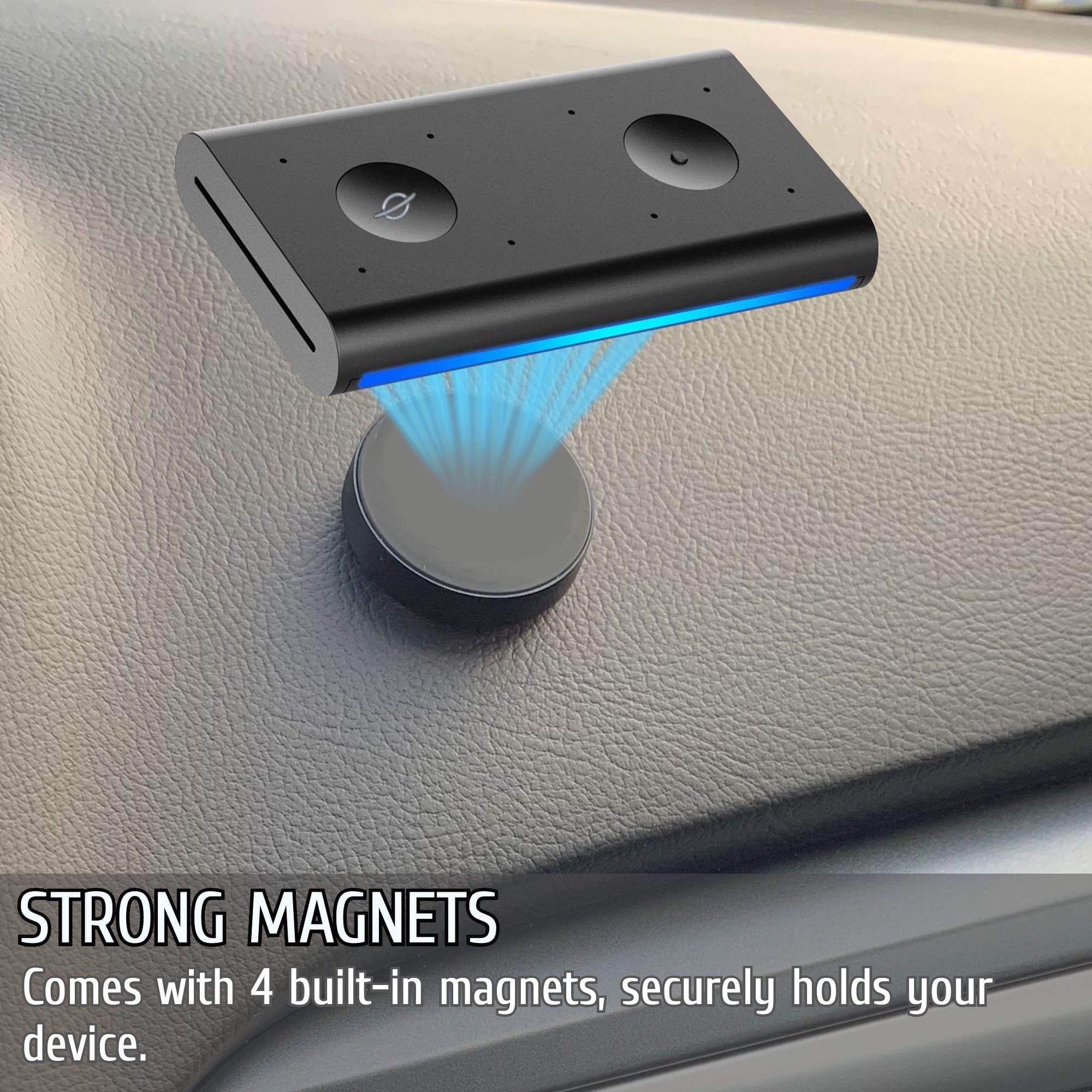 Nebudo Auto Mount For Car Magnetic Bracket Dash Stick On Holder Car Accessories, Universal Dashboard Car Mount Suitable For All