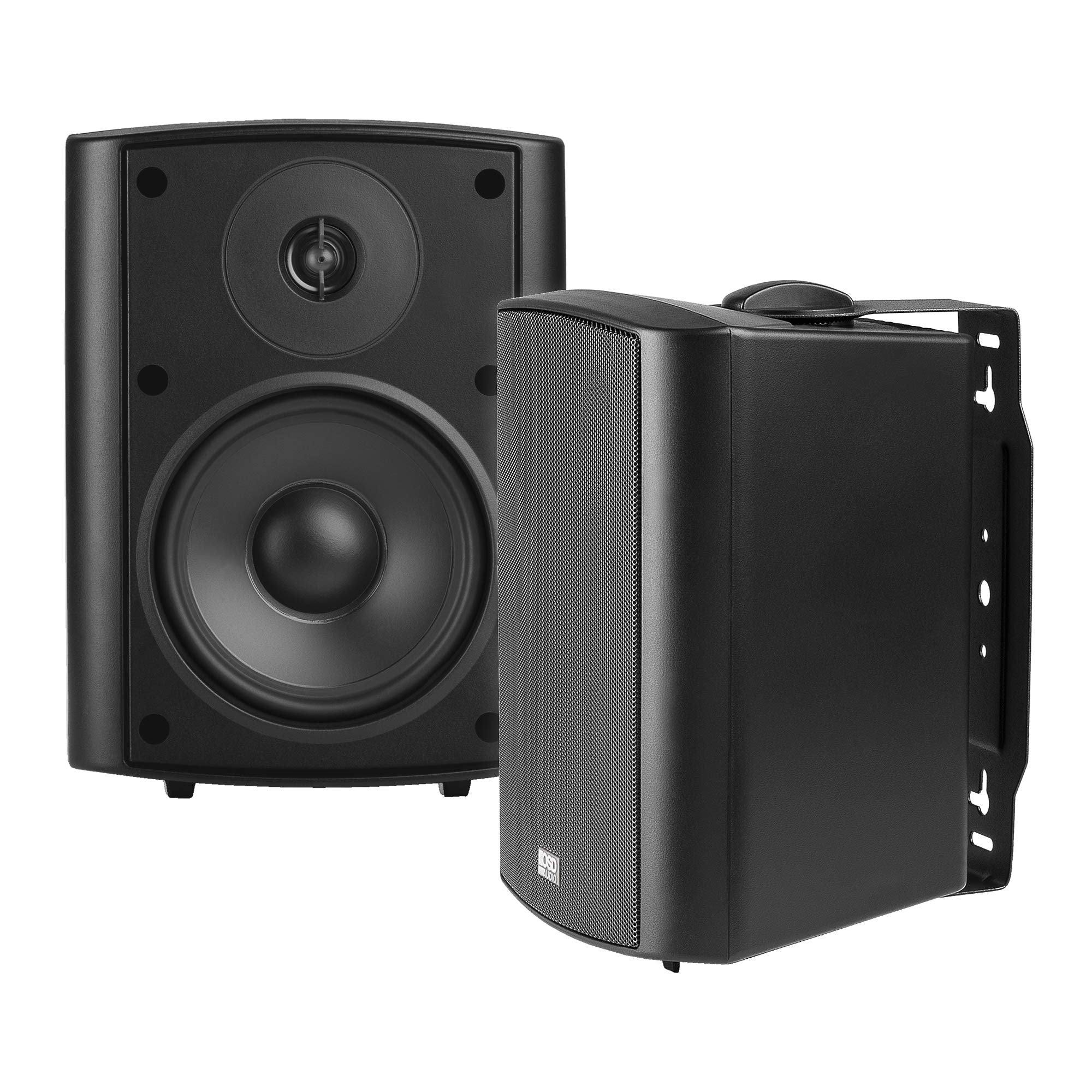 OSD 5.25' Outdoor Patio Speaker Pair 120W, IP54 Weather Resistant, Black AP520