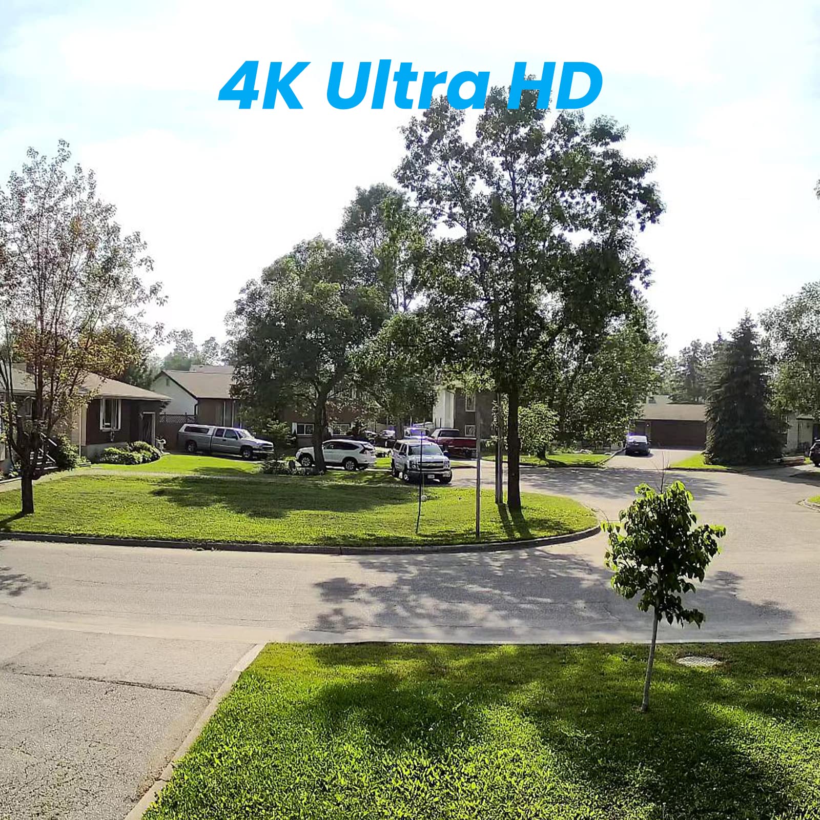 Anpviz 4K Poe Camera Turret 8Mp Ip Camera Outdoor, Poe Security Cameras With Ai Human Vehicle Detection, Smart Dual Light Color