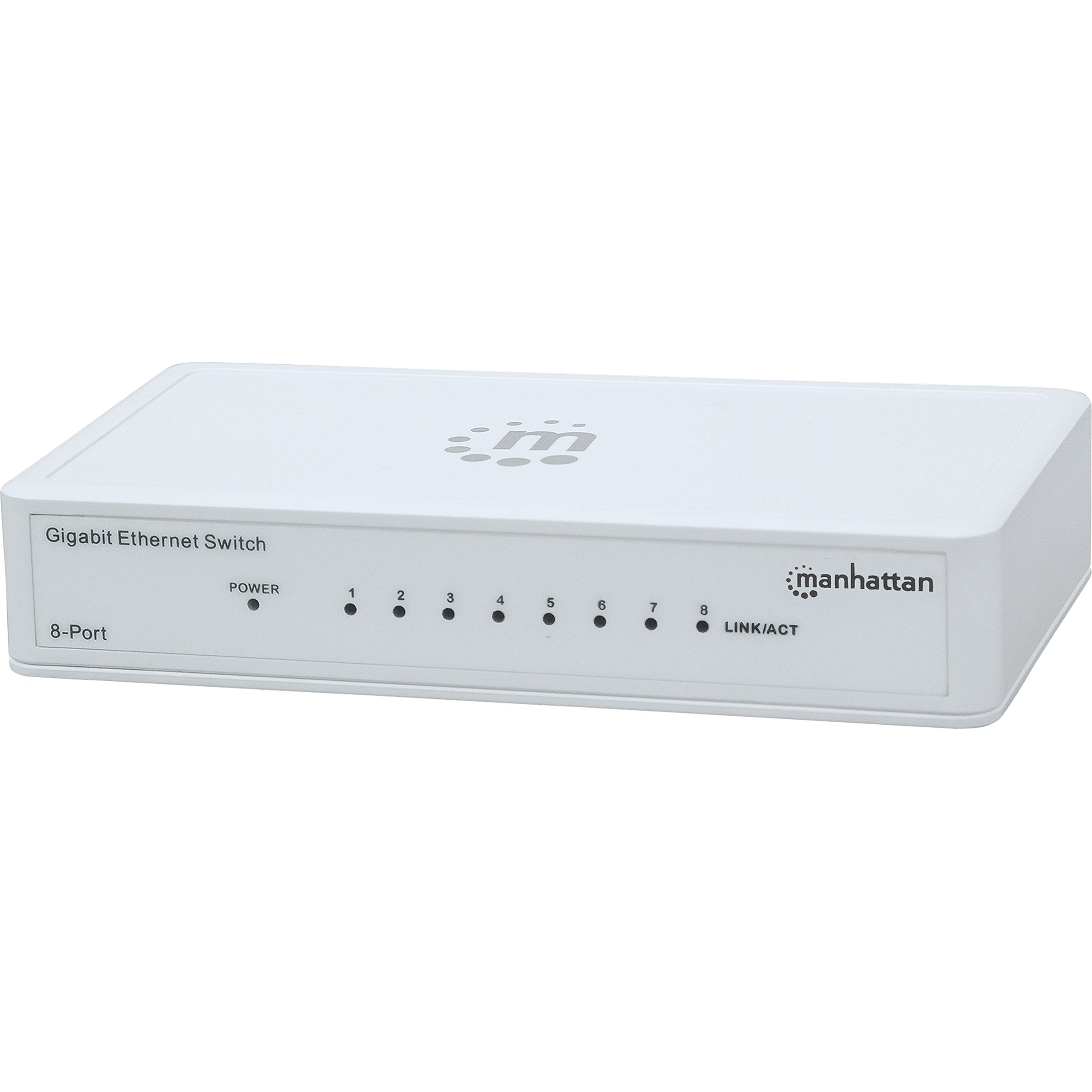 Manhattan 8 Port Gigabit Ethernet Switch (560705)