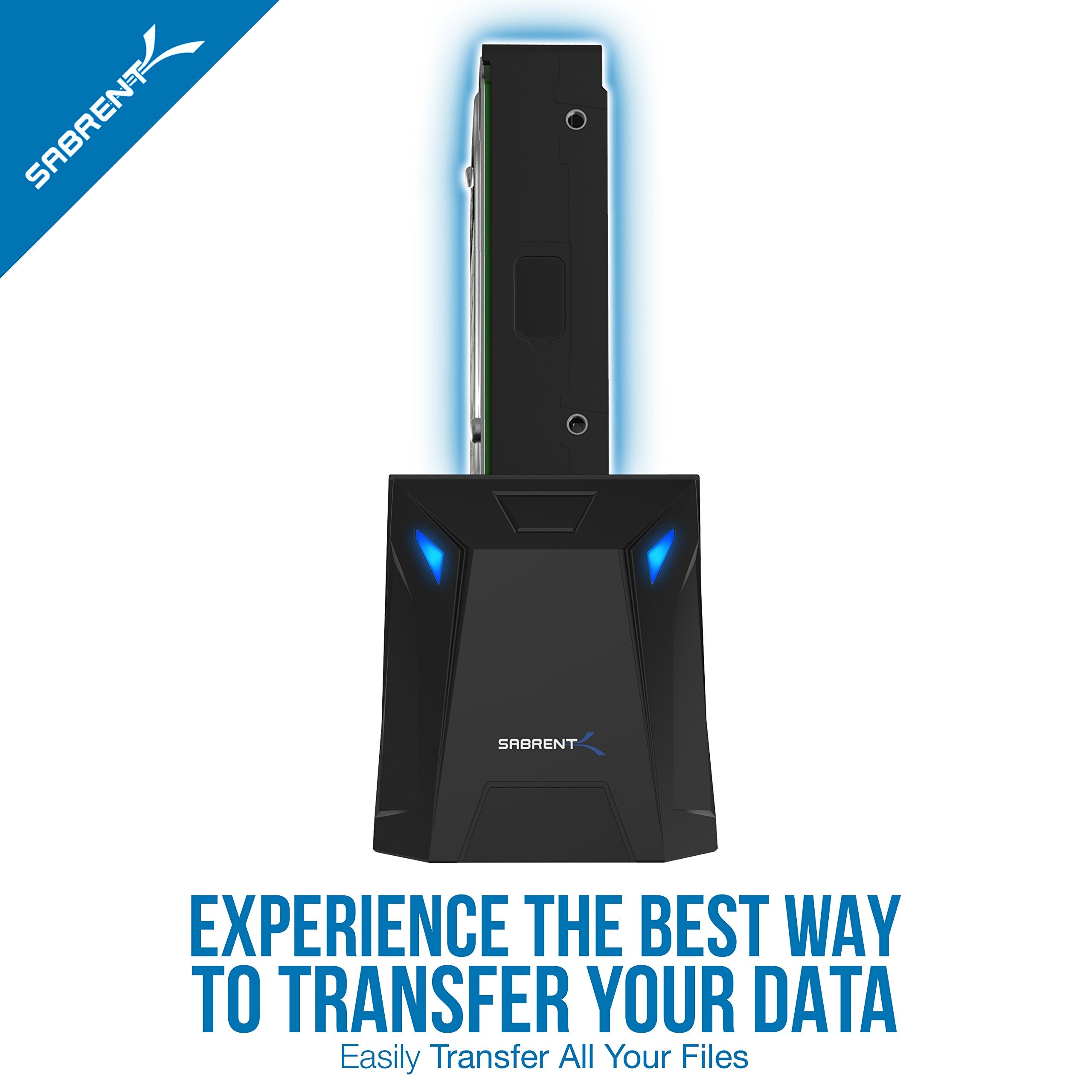 Sabrent Usb 3.0 To Sata External Hard Drive Docking Station For 2.5'' Or 3.5''' Hdd, Ssd [Support Uasp] (Ec Ublb)