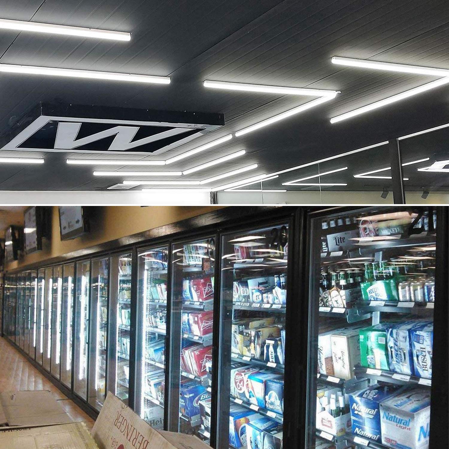 4Ft 1.2 Meter T5 T8 Tube Light Fixture Led Linkable Cords, Double End Connector Cable, Power Extension Wire For Led Integrated S