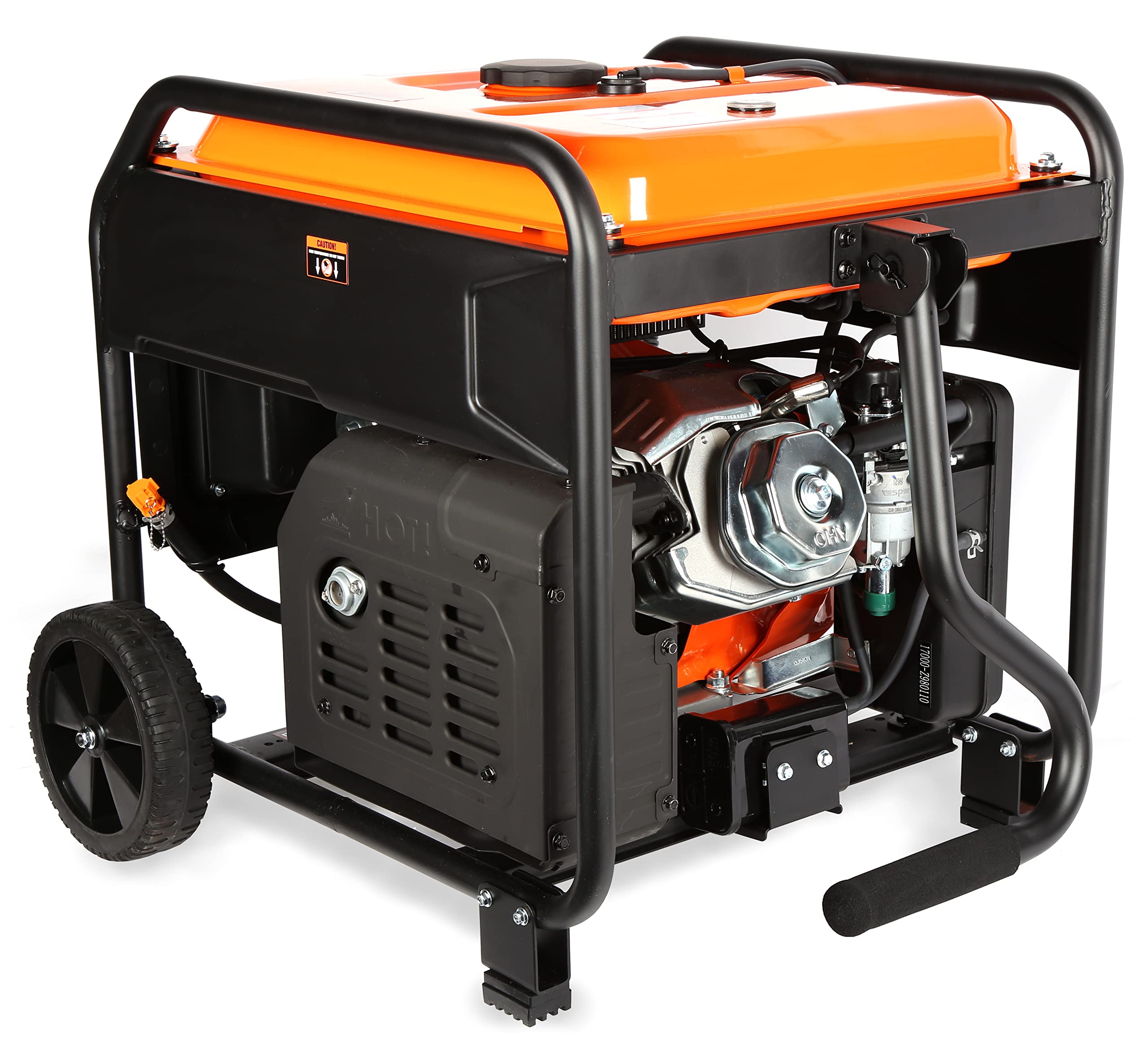 Wen Gn875Ix 8750-Watt Rv And Transfer-Switch-Ready 120V/240V Electric Start Open Frame Inverter Generator With Co Shutdown Senso