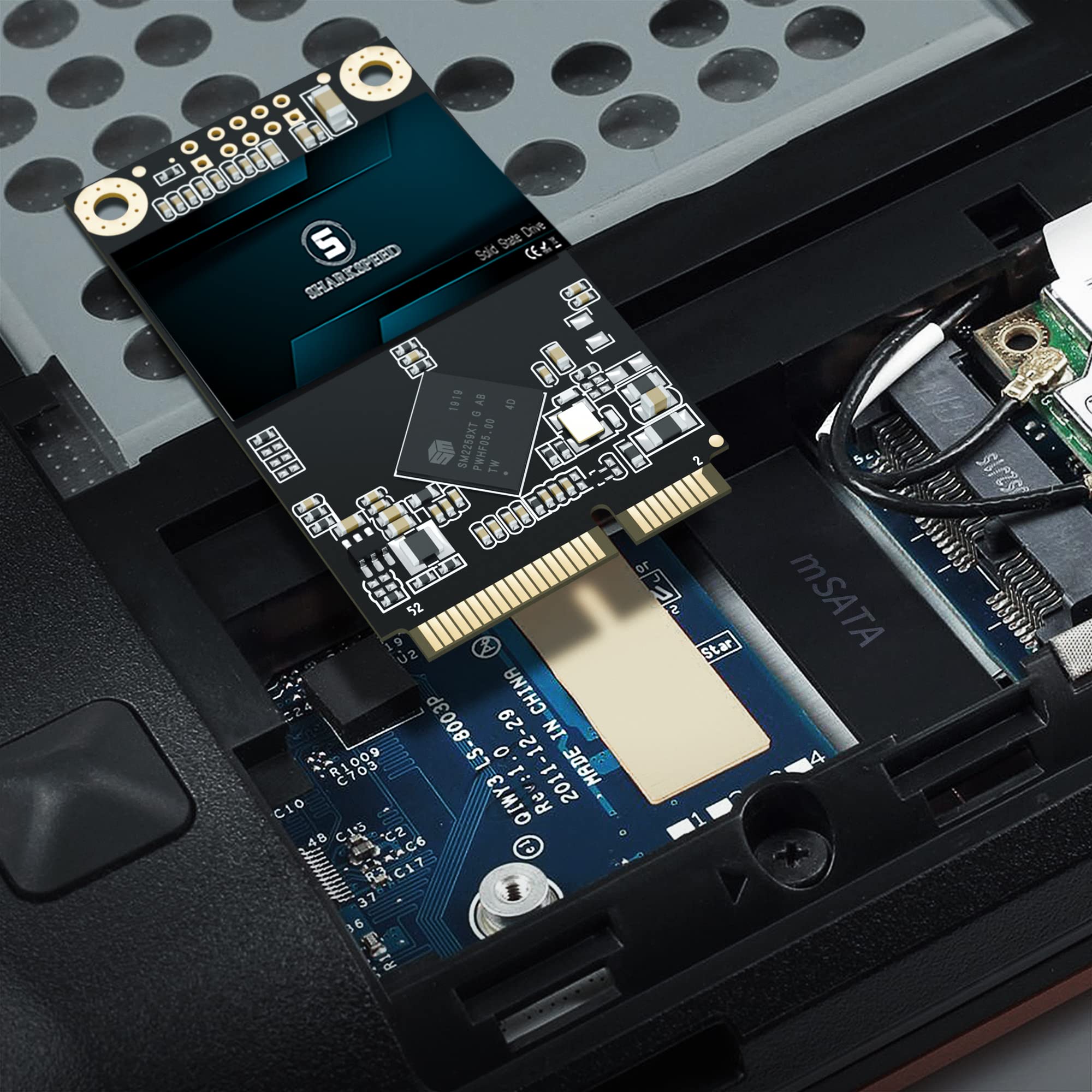 S Sharkspeed Ssd Msata 64Gb Sata 3 Internal Solid State Drive For Laptop Pc Desktop