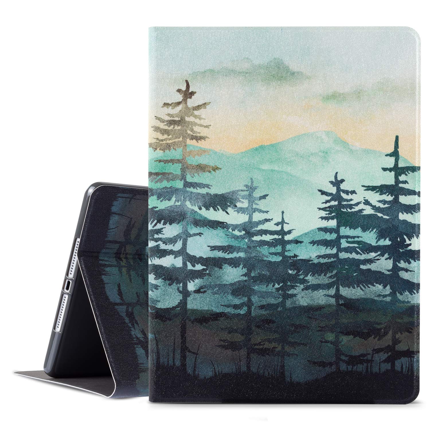 Ipad 5Th/6Th Generation Case, Ipad 9.7 2017 2018 Case, Ipad Air 1/2 Case, Vimorco Premium Leather Protect Covers, Adjustable Sta