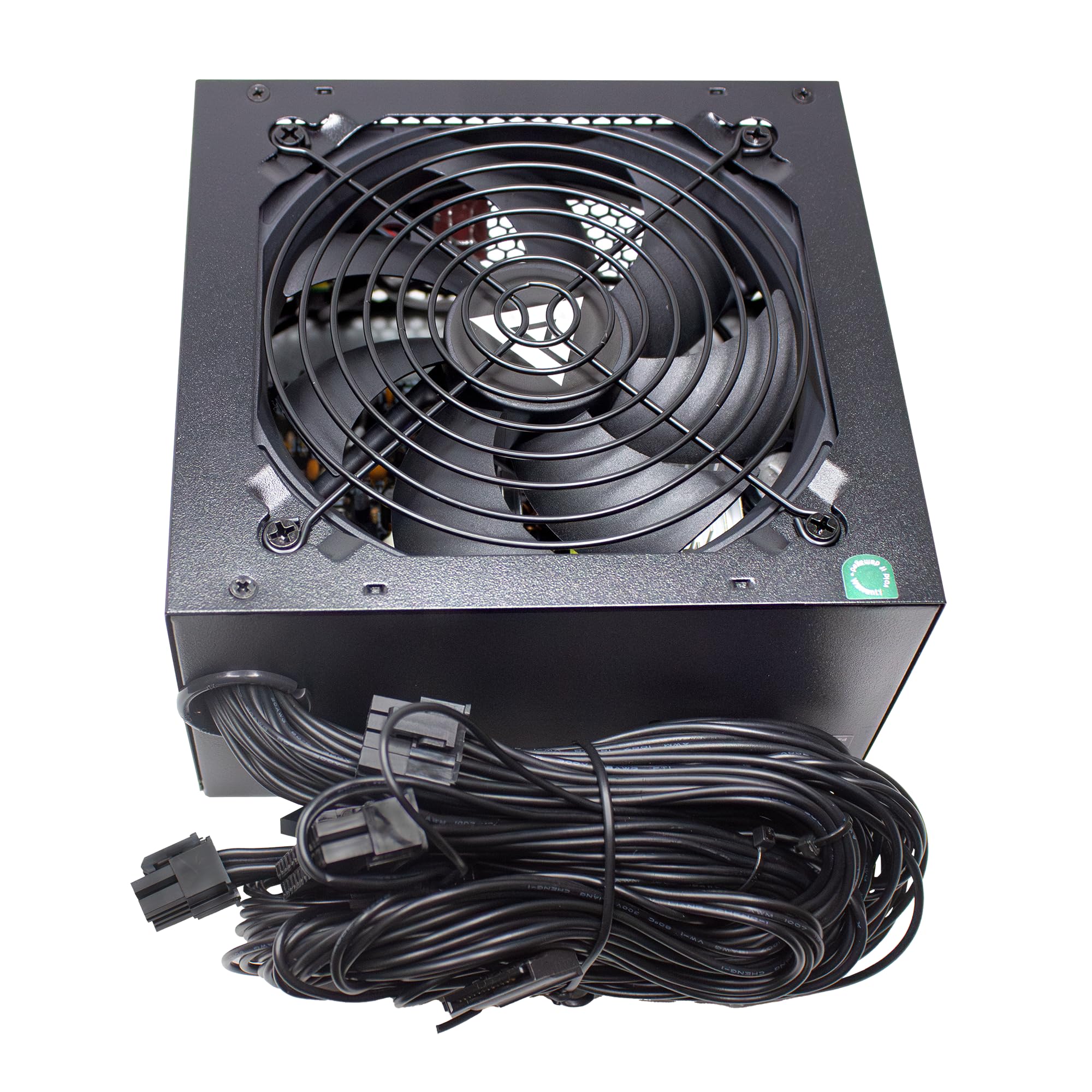 Apevia Venus450W 450W Atx Power Supply With Auto Thermally Controlled 120Mm Fan, 115/230V Switch, All Protections