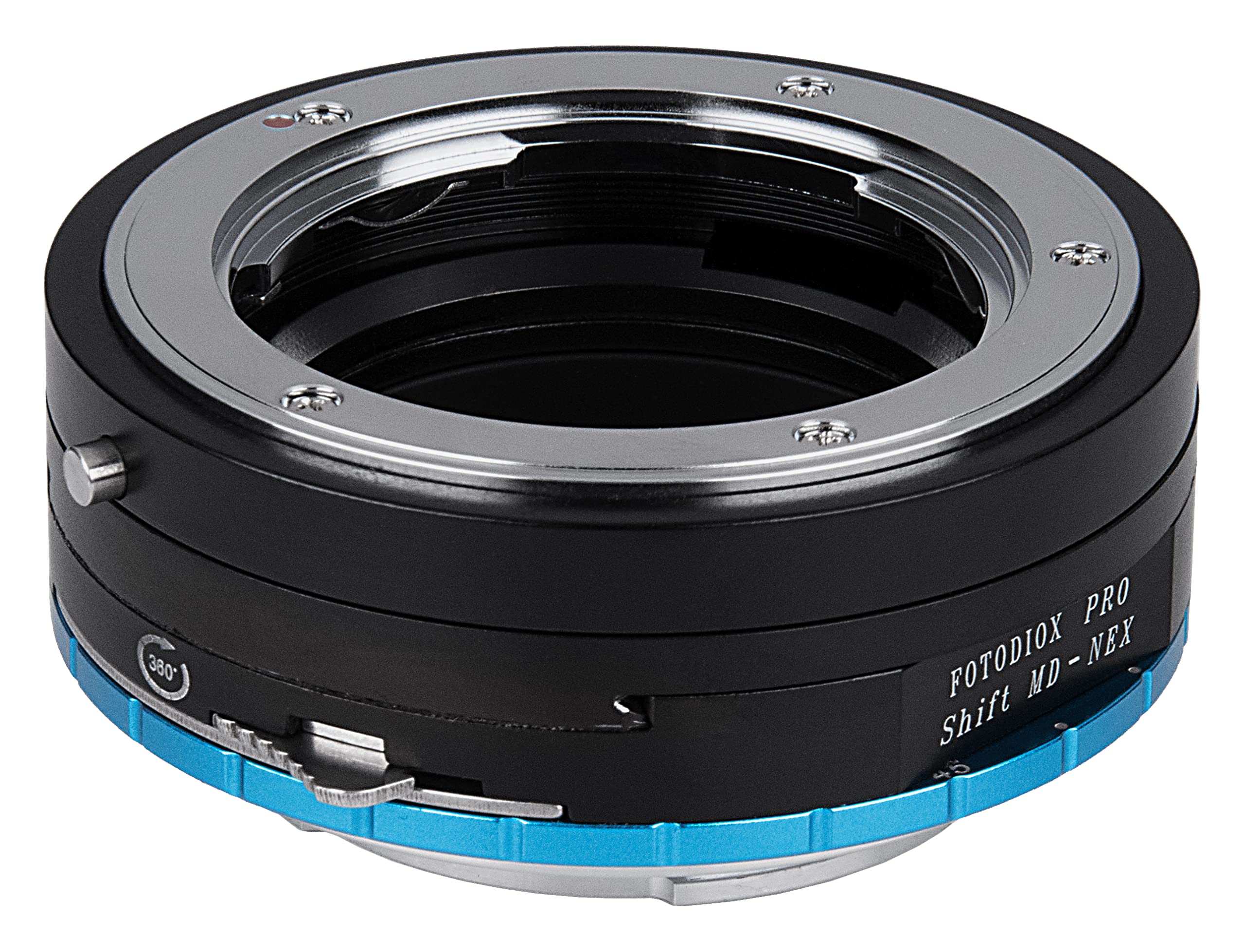 Fotodiox Pro Lens Mount Shift Adapter Minolta Sr (Md/Mc) Mount Lenses To Sony Nex & E-Mount Camera Bodies (Aps-C Such As Nex-5,