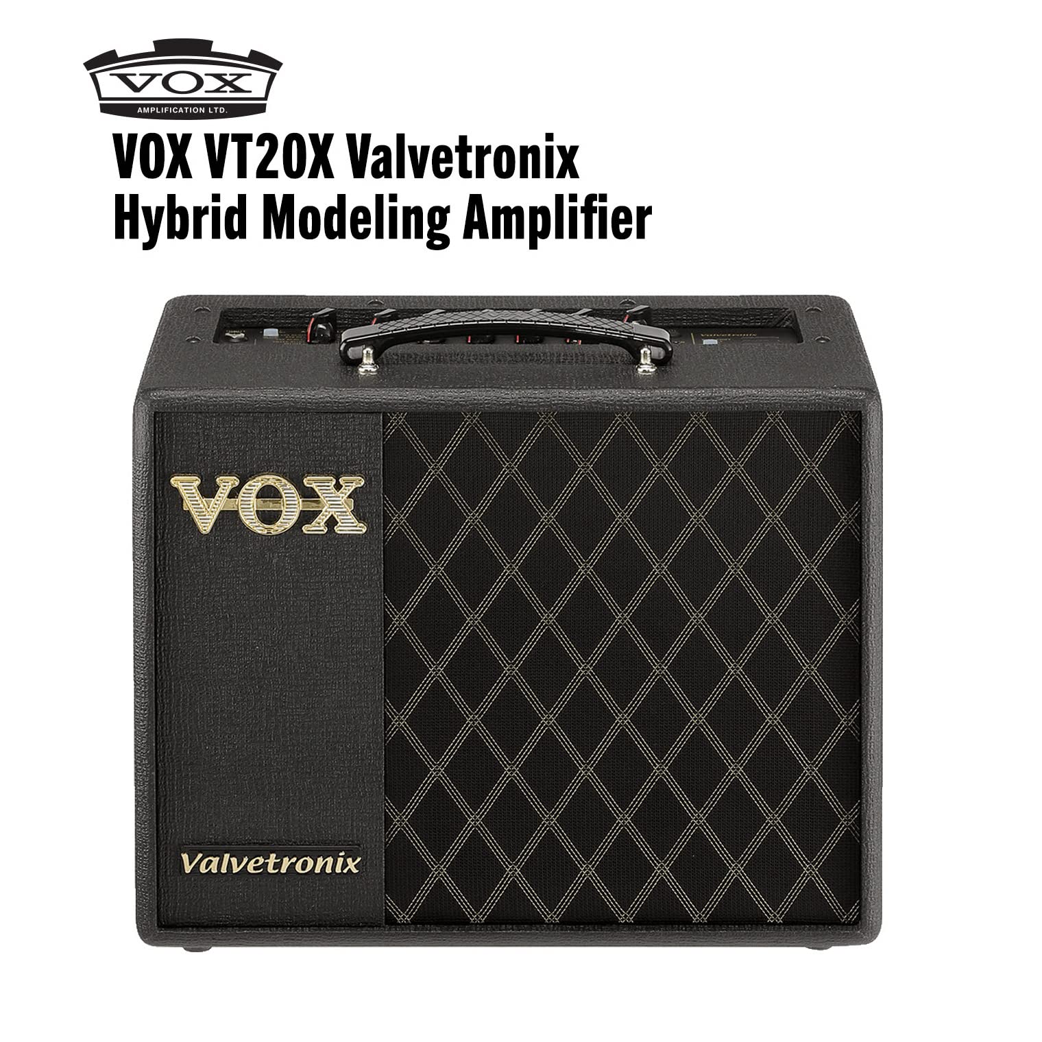 Vox Vt20X 1X8 Inch 20-Watt Modeling Guitar Combo Amplifier W/ Dsp And Hybrid Design