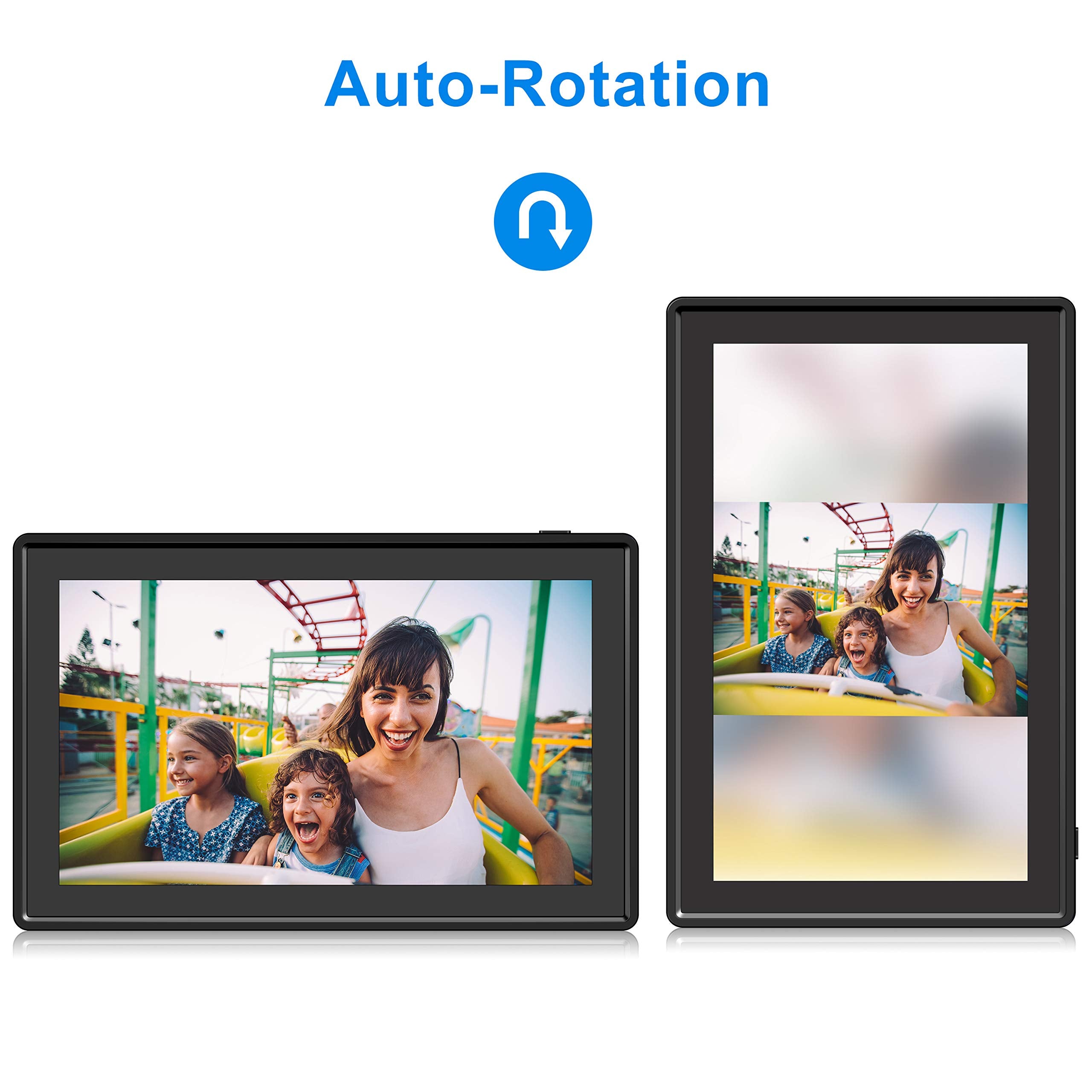 Feelcare 11.6 Inch 16Gb Wifi Digital Picture Frame, 2.4Ghz And 5Ghz Dual Band Wifi, Touch Screen, 1920X1080 Ips Lcd Panel, Send