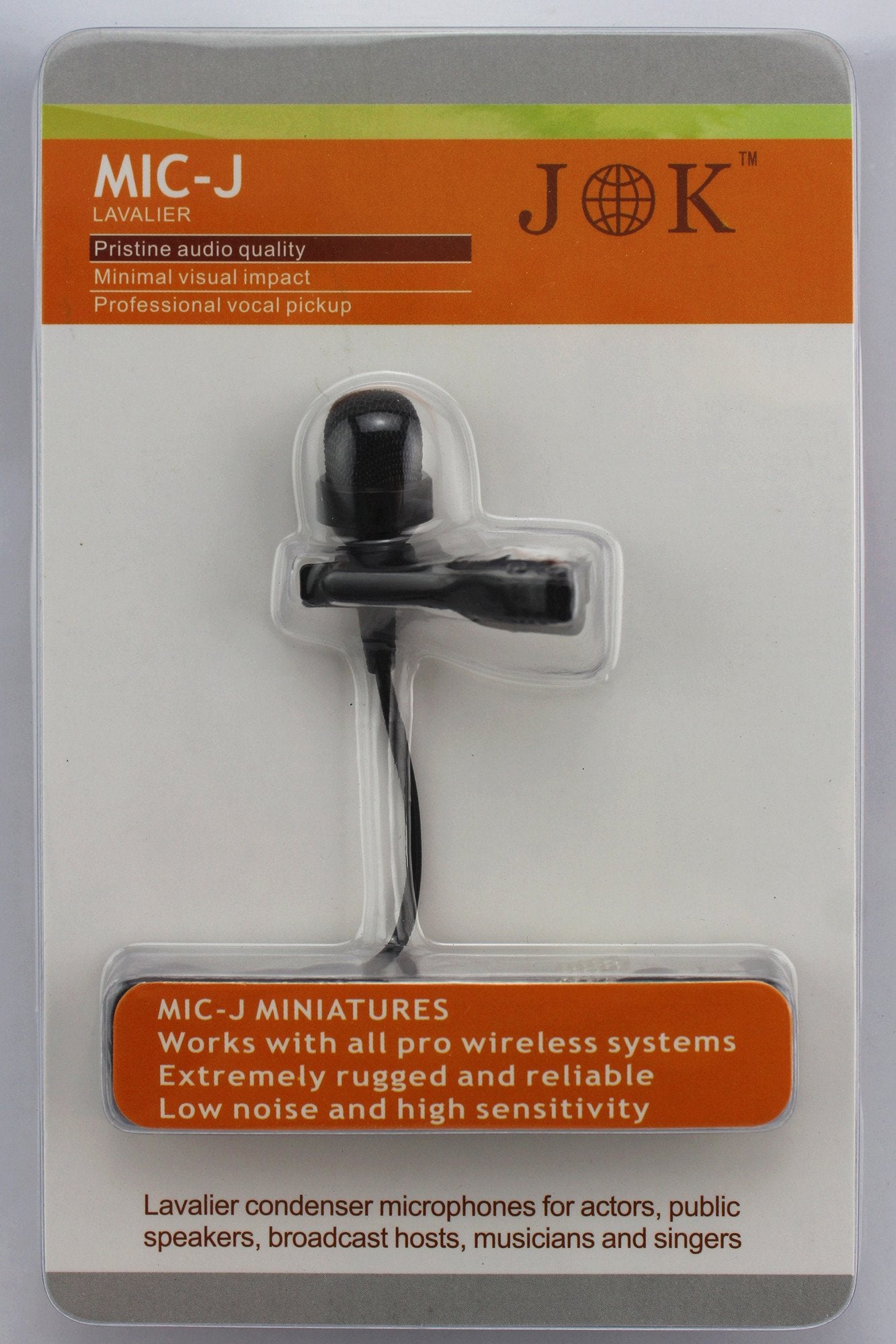 J K Pro Lavalier Lapel Microphone Mic J 017 Unidirectional Condenser Microphone Compatible With Shure Wireless Transmitter Mini