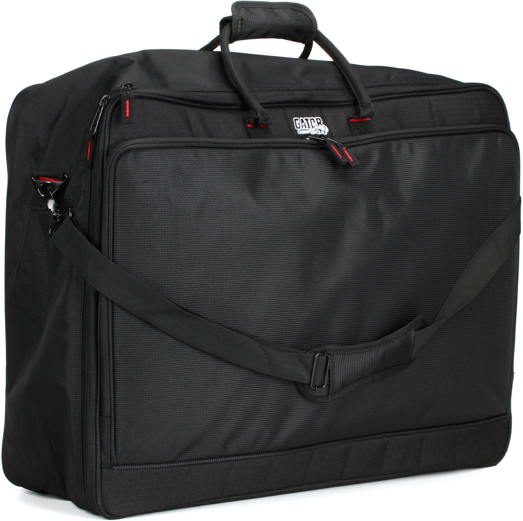 Gator Cases Padded Nylon Mixer/Gear Carry Bag with Removable Strap, 25 x 19 x 8 (G-MIXERBAG-2519)