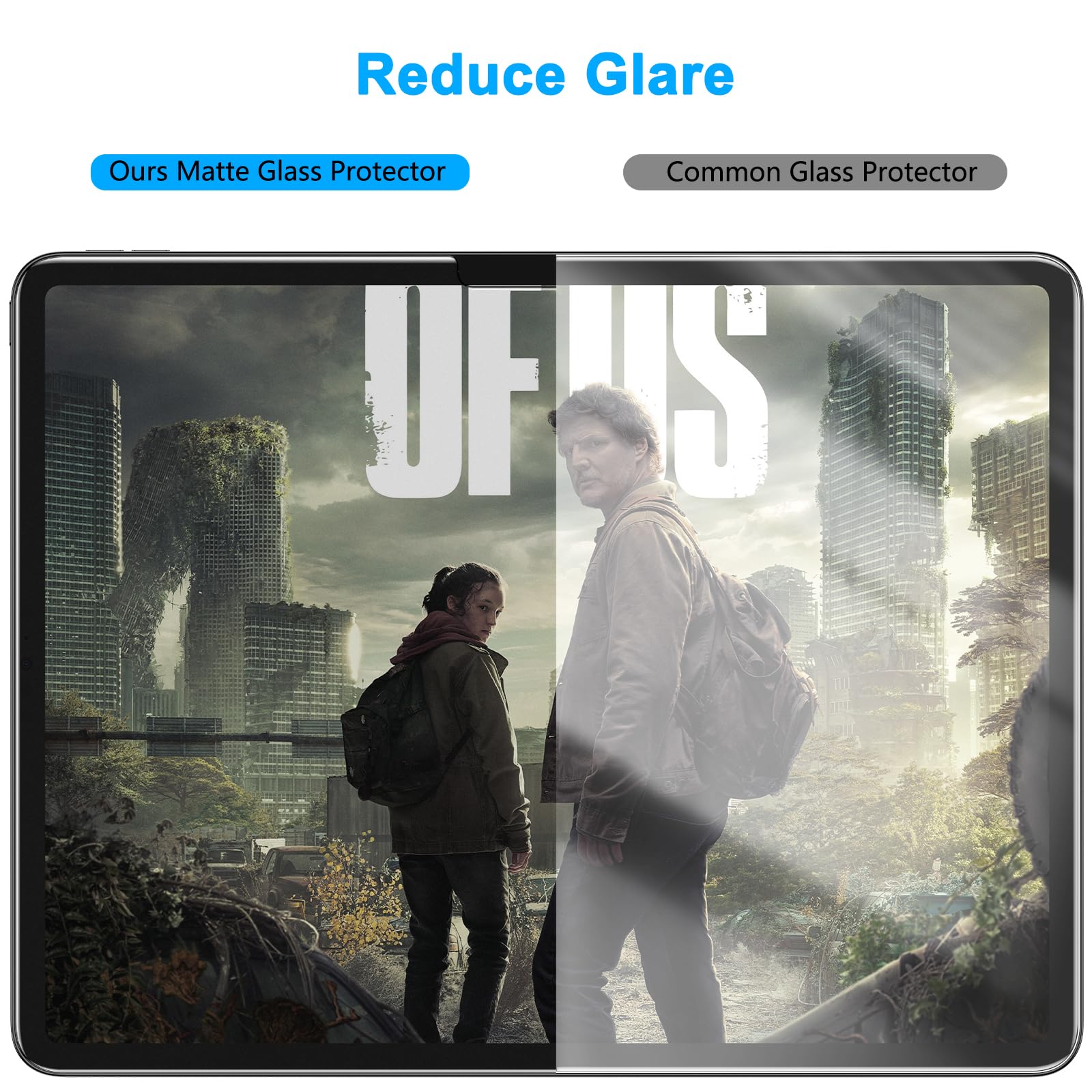 Szjcltd [2 Pack Matte Glass Screen Protector For Ipad Pro 11 Inch 2024 (Not Privacy), Anti Glare/Anti Fingerprint/9H Tempered Gl