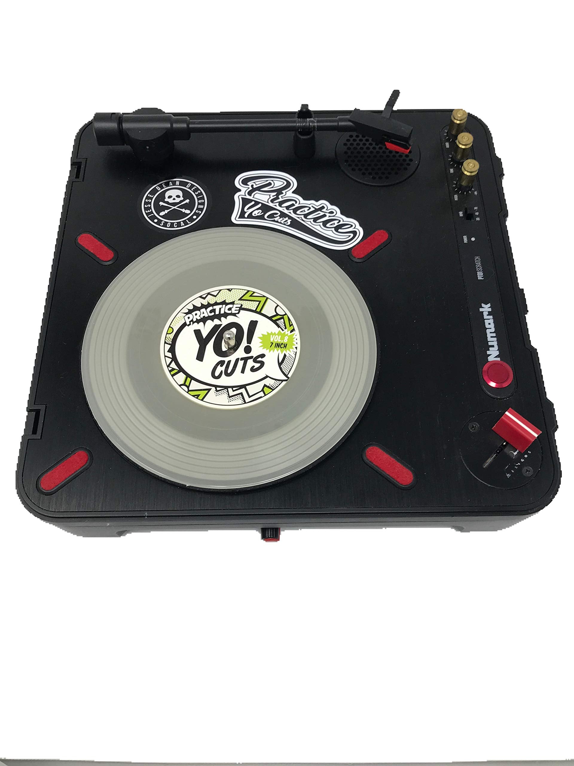 Dj Ritchie Ruftone Practice Yo! Cuts Vol 8 Glow In The Dark 7'' Vinyl For Your Numark Pt01 Scratch Or Reloop Spin Portable Turnt