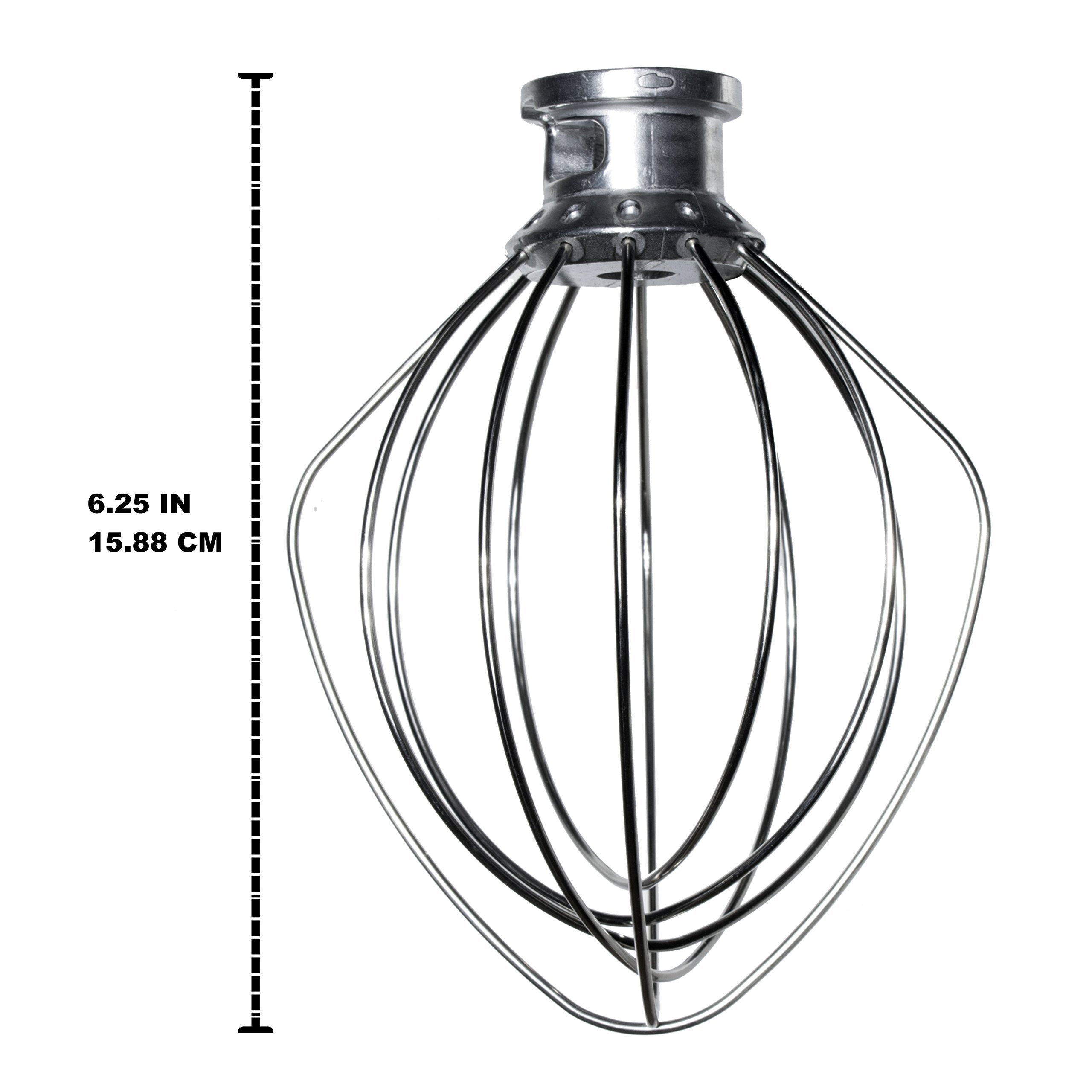 Univen Mixer Wire Whip Compatible With Tilt Head Kitchenaid Mixers Aritsan, K45, Ksm90, Ksm150