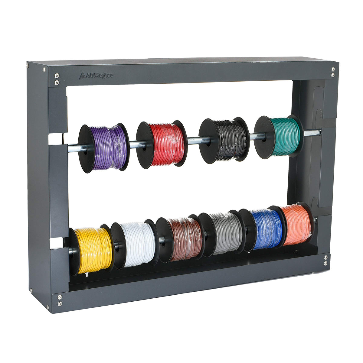 Adirpro Wire Spool Rack   Superior Strength Wire/Cable Dispenser   Conduit Display & Storage For Electrical Industrial & Retail