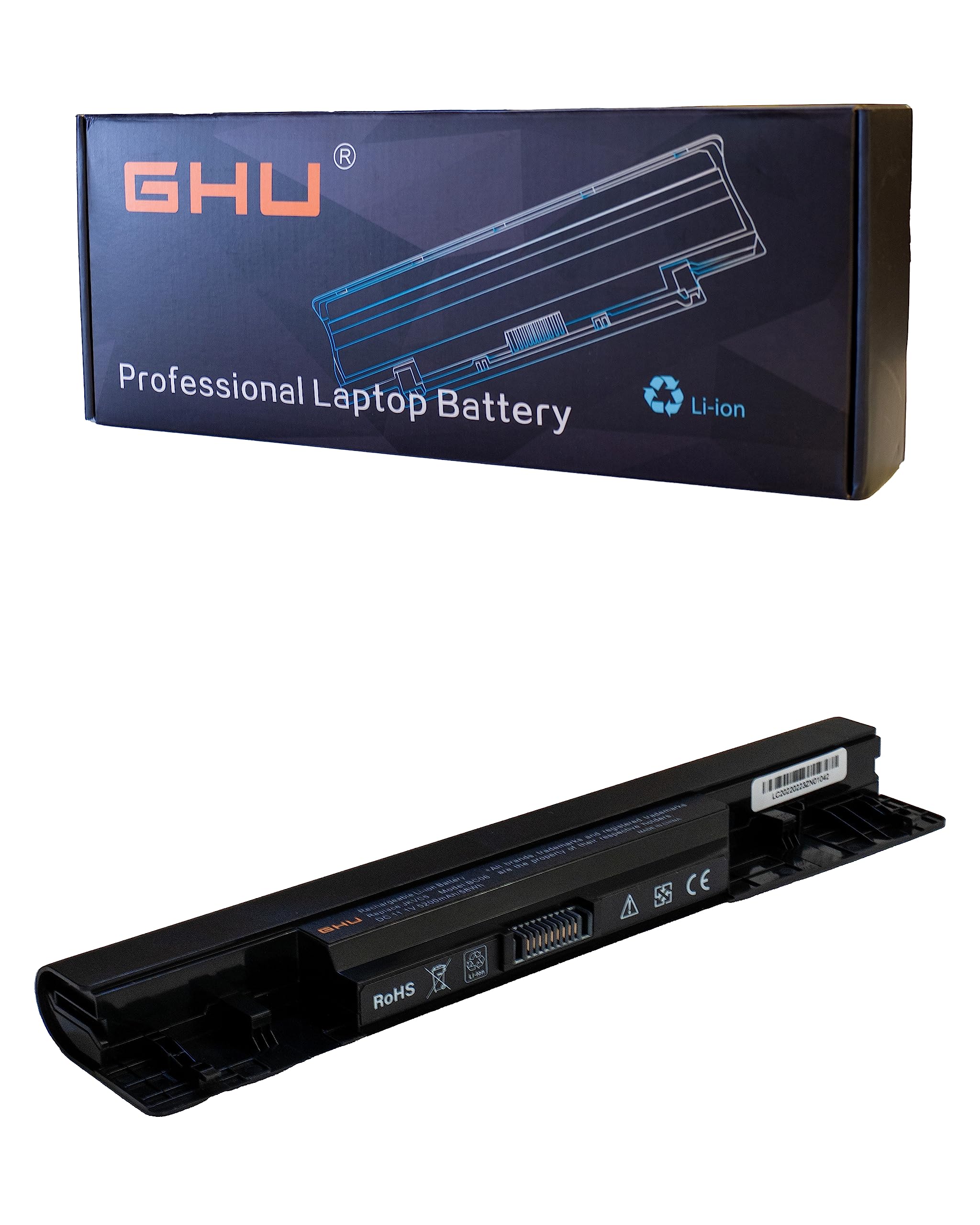 Ghu New Battery Jkvc5 58 Whr Replacement For Dell Inspiron 1764 1564 1464 P/N 312 1021 312 1022 451 11467 05Y4Yv 0Fh4Hr Nkdwv K4