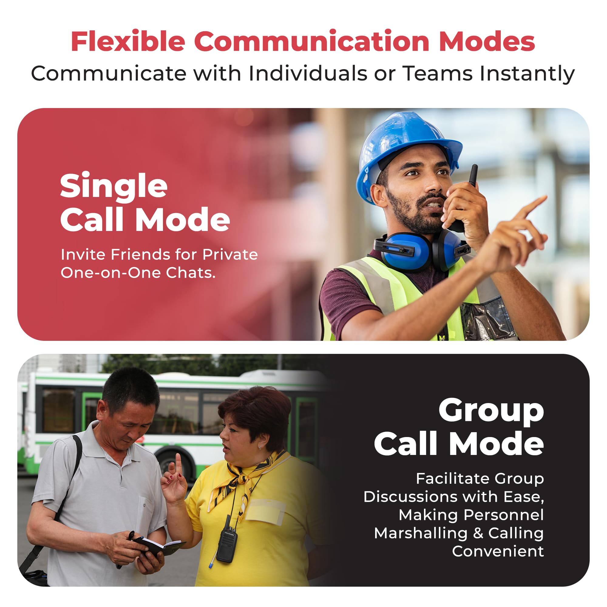 Nextcom Nx Series Tx65 4G Poc Walkie Talkie Radio | Usa Coverage, Wi Fi & Gps Enabled | Business Two Way Radios With Voice Recor