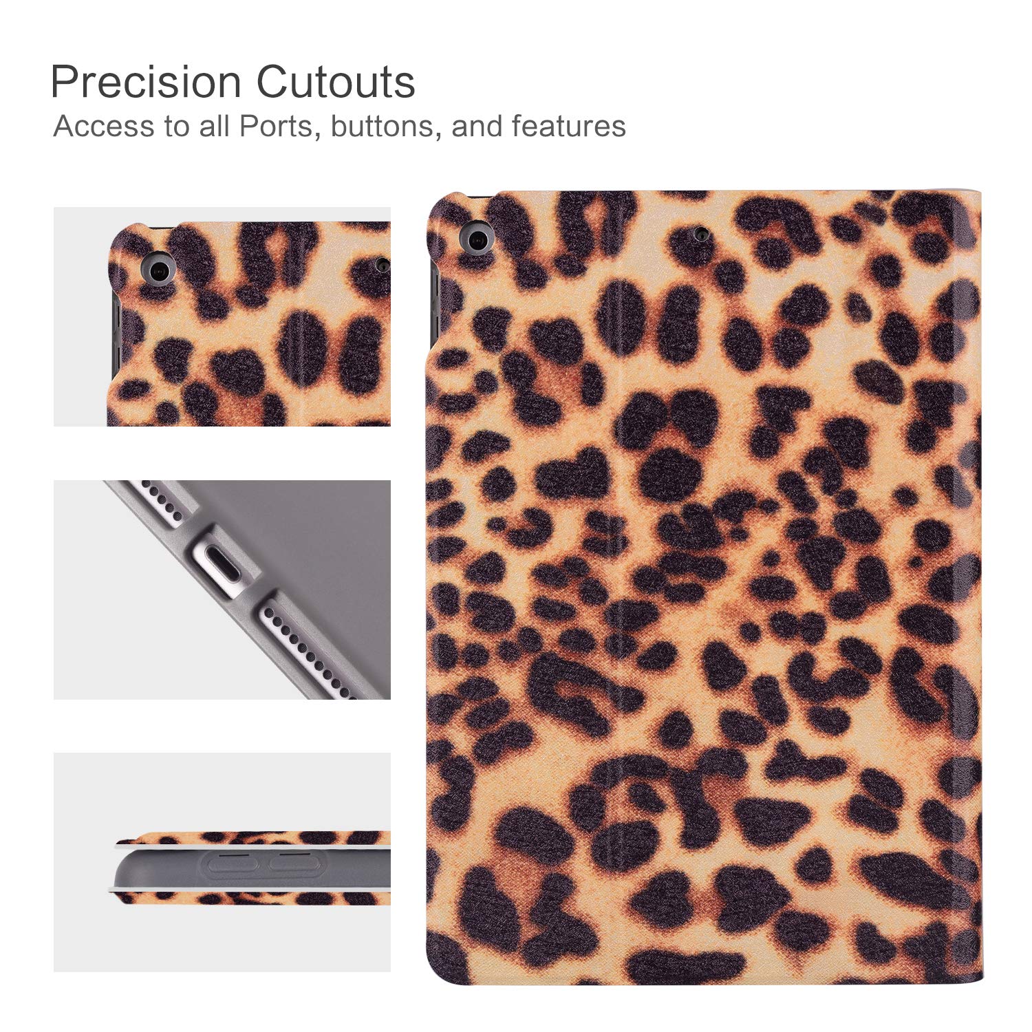 Vimorco Ipad 10.2 Case 2019/2020/2021, Ipad 7Th/8Th/9Th Generation Case, Premium Protective Smart Case Auto Sleep/Wake Multi Ang