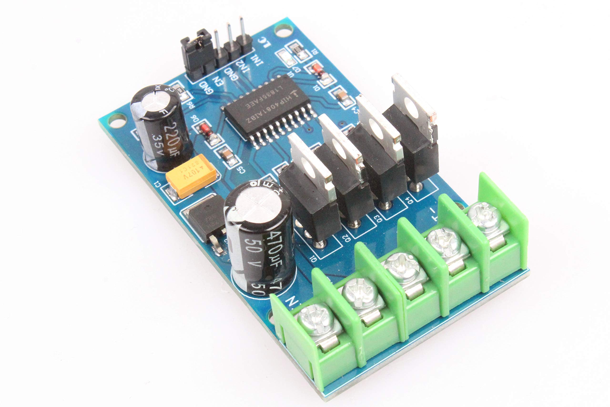 Noyito 170W High Power H Bridge Motor Drive Module 2 Channel Pwm Inputs 0 100% Duty Cycle With Instantaneous Braking Capability
