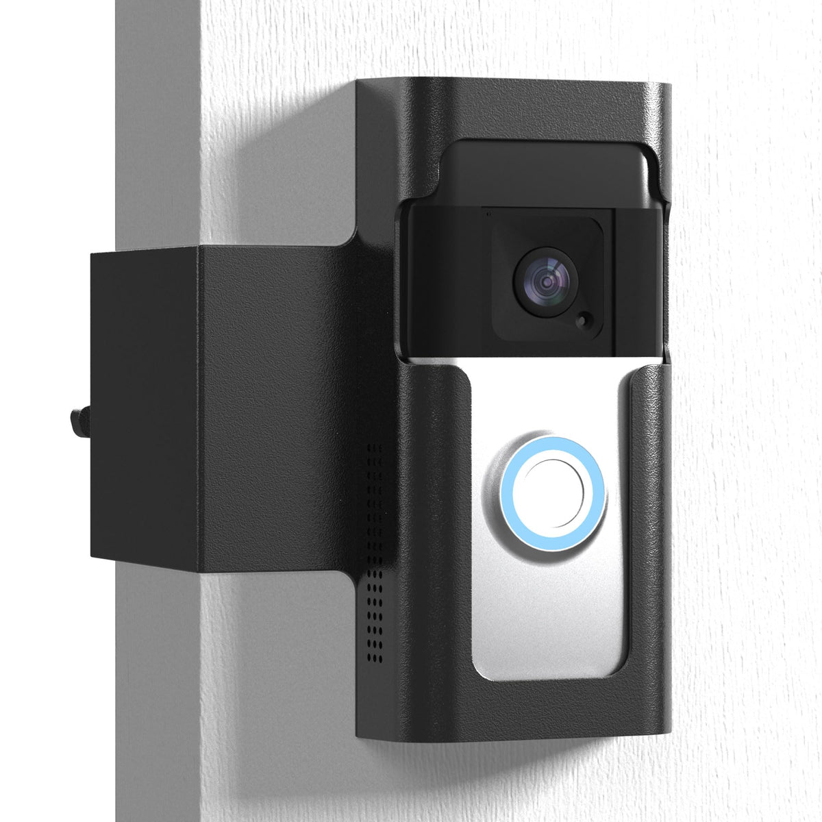 Anti Theft Ring Doorbell Mount   Renter Friendly Ring Doorbell Holder For Apartment Door   All Metal Ring Door Bracket Blink Doo