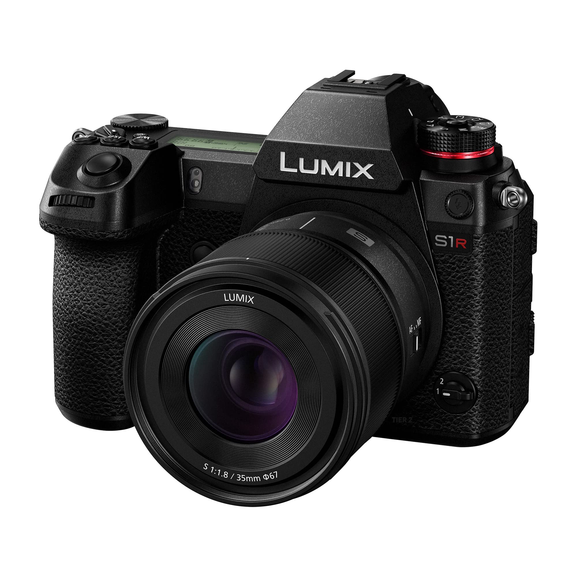 Panasonic Lumix S Series Camera Lens, 35Mm F1.8 L Mount Interchangeable Lens For Mirrorless Full Frame Digital Cameras, S S35 Bl